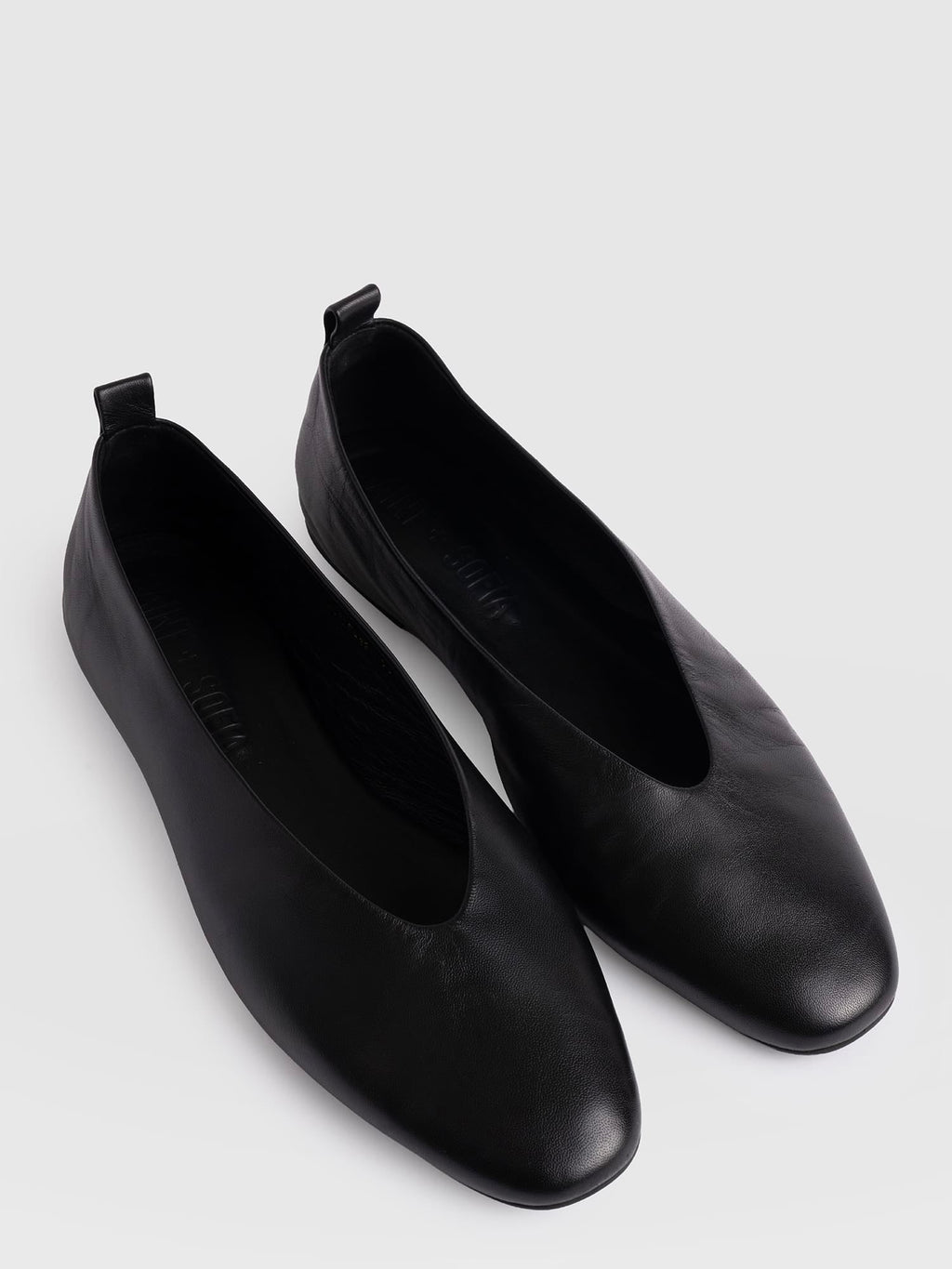 Abbey Ballerina Flats - Black