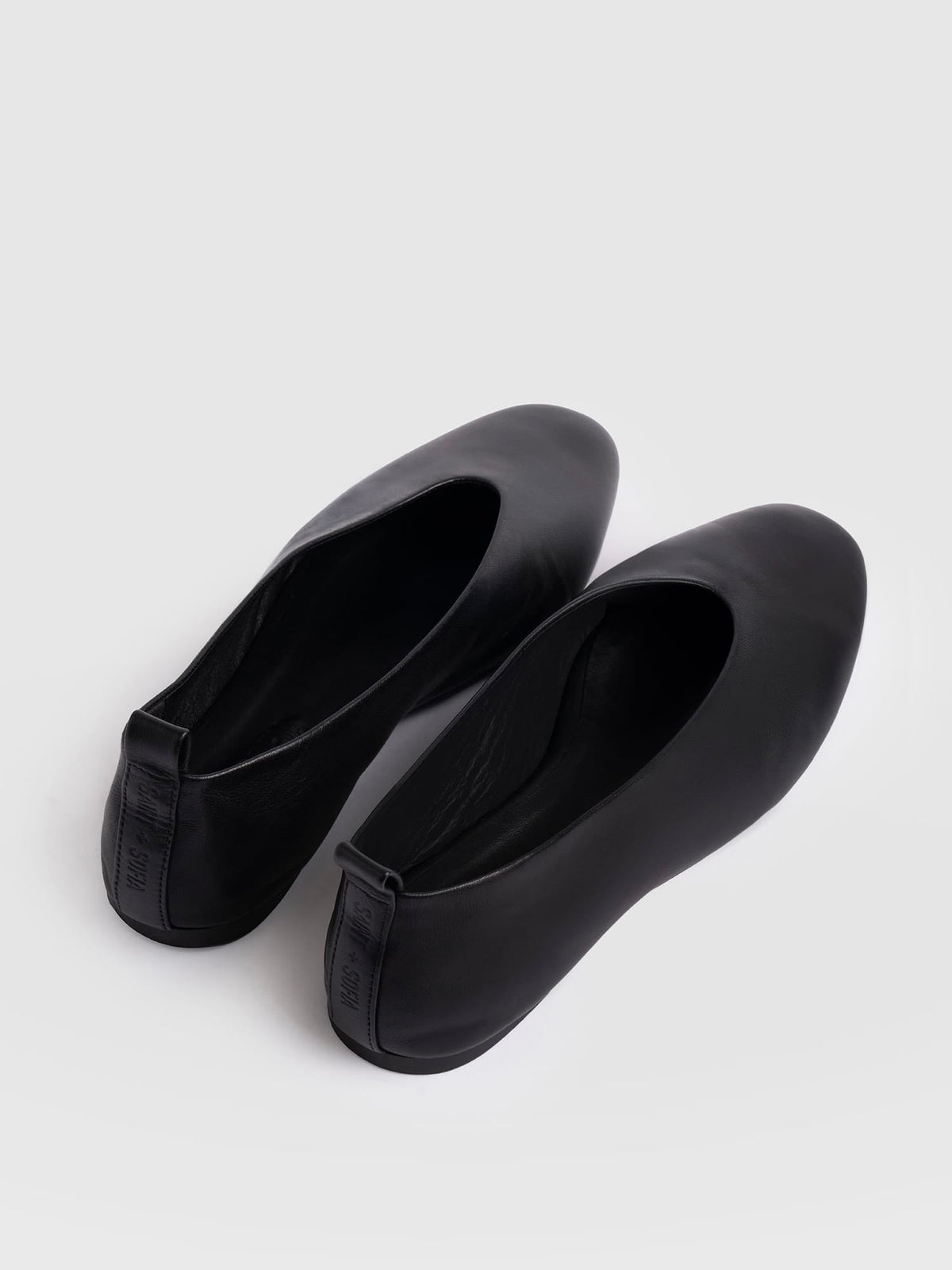Abbey Ballerina Flats - Black