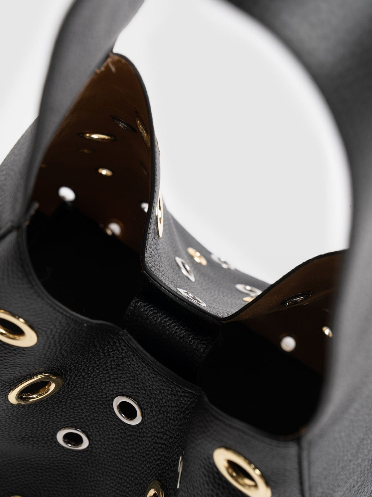 Allana Eyelet Bag - Black