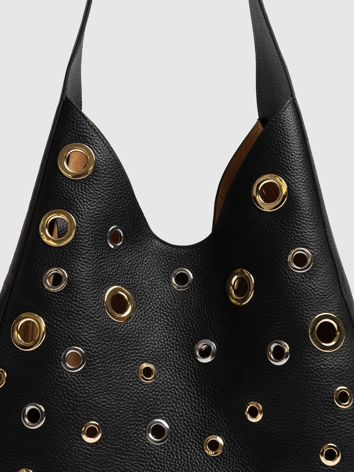 Allana Eyelet Bag - Black