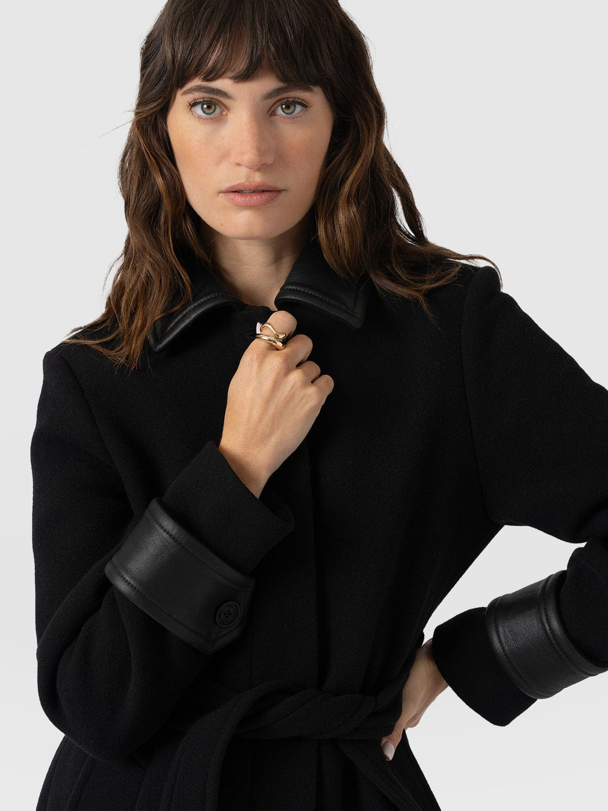 Allegra Coat - Black