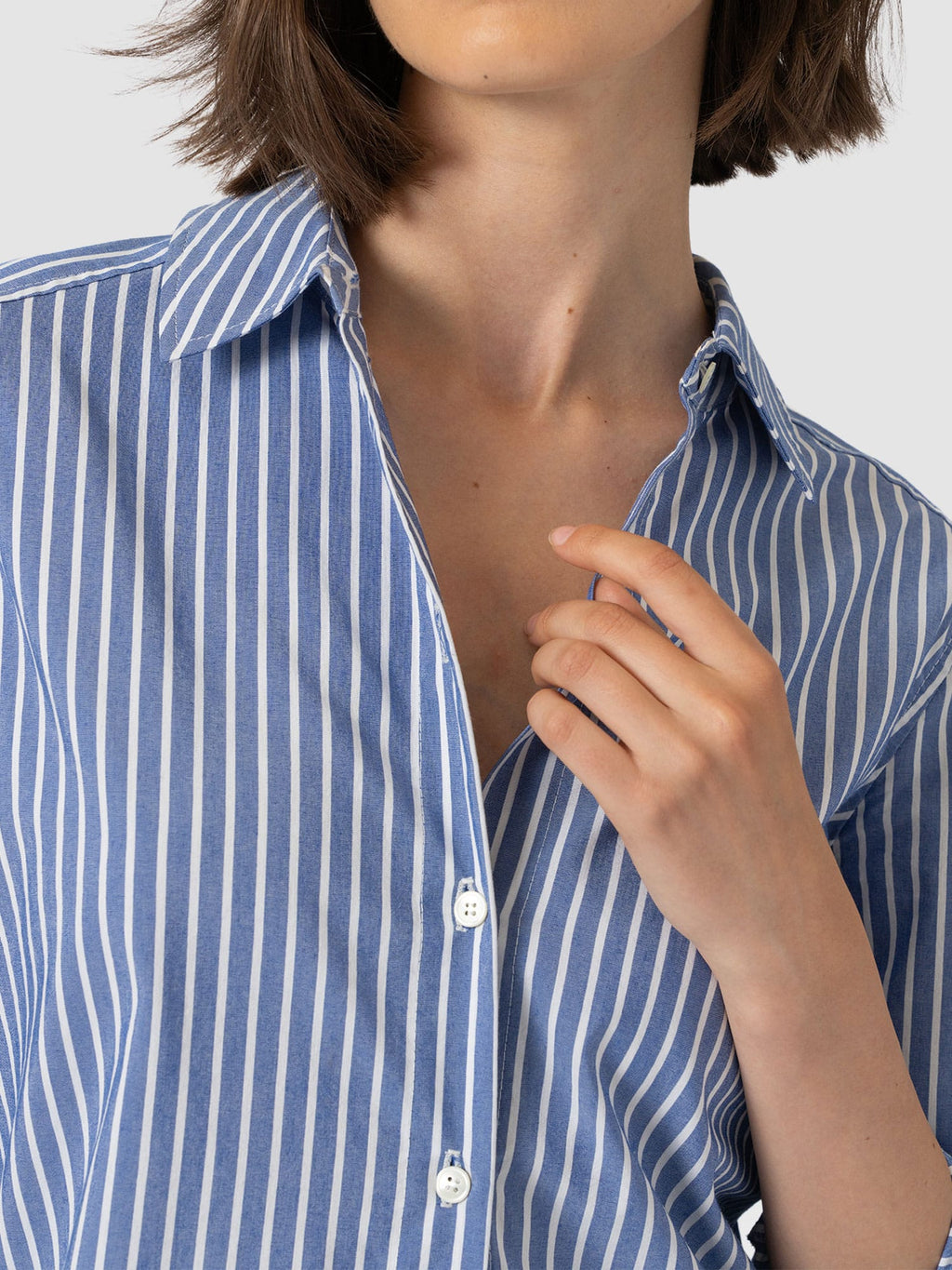 Anneliese Shirt - Blue Stripe