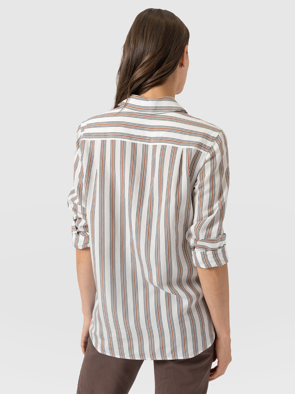 Anneliese Shirt - Tan Stripe
