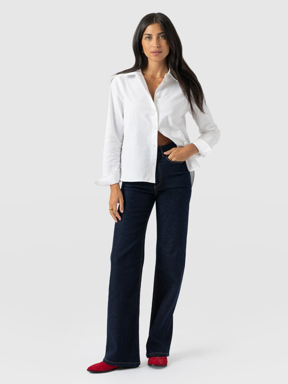 Anneliese Shirt - White