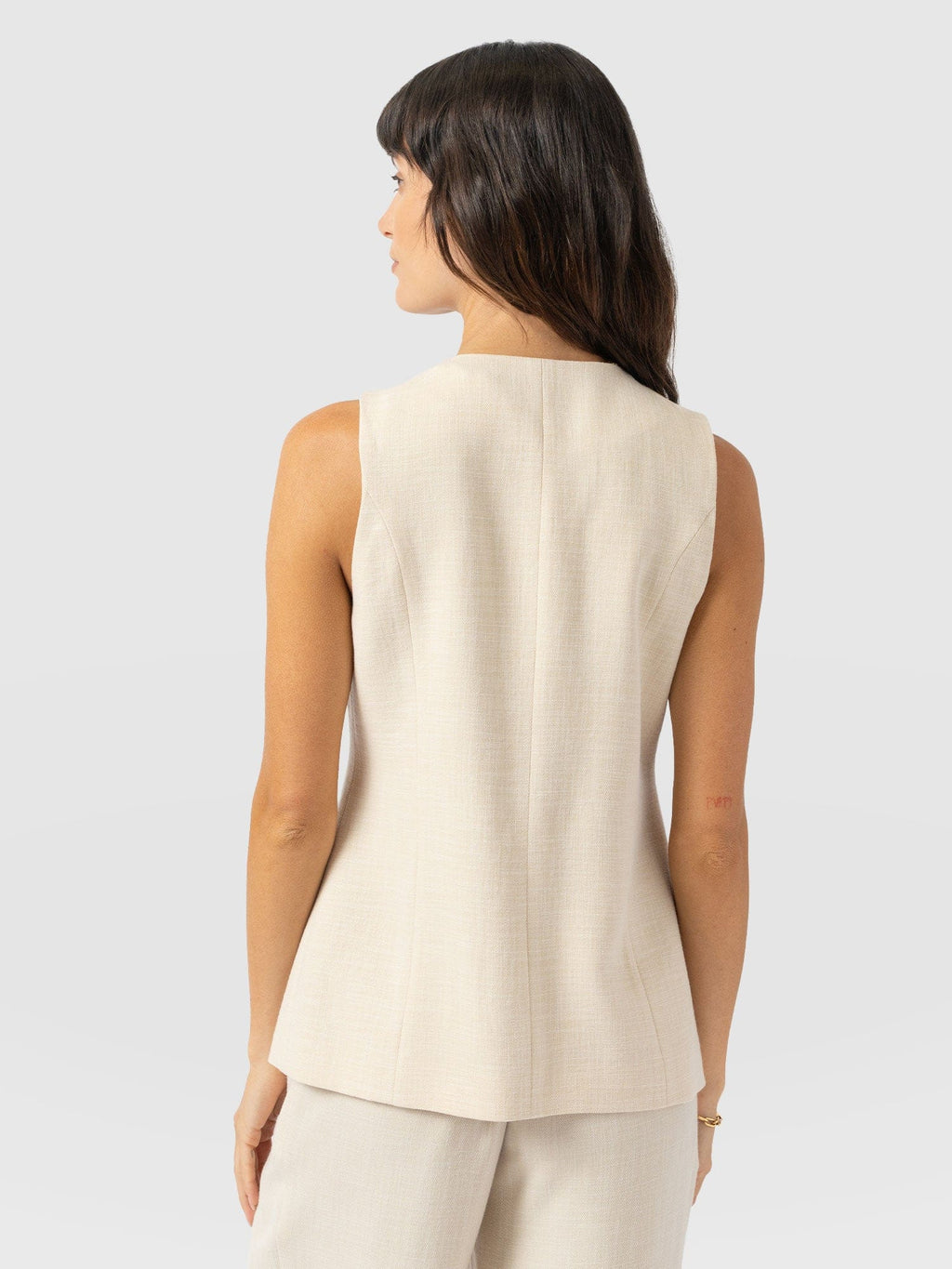 Argent Waistcoat - Cream