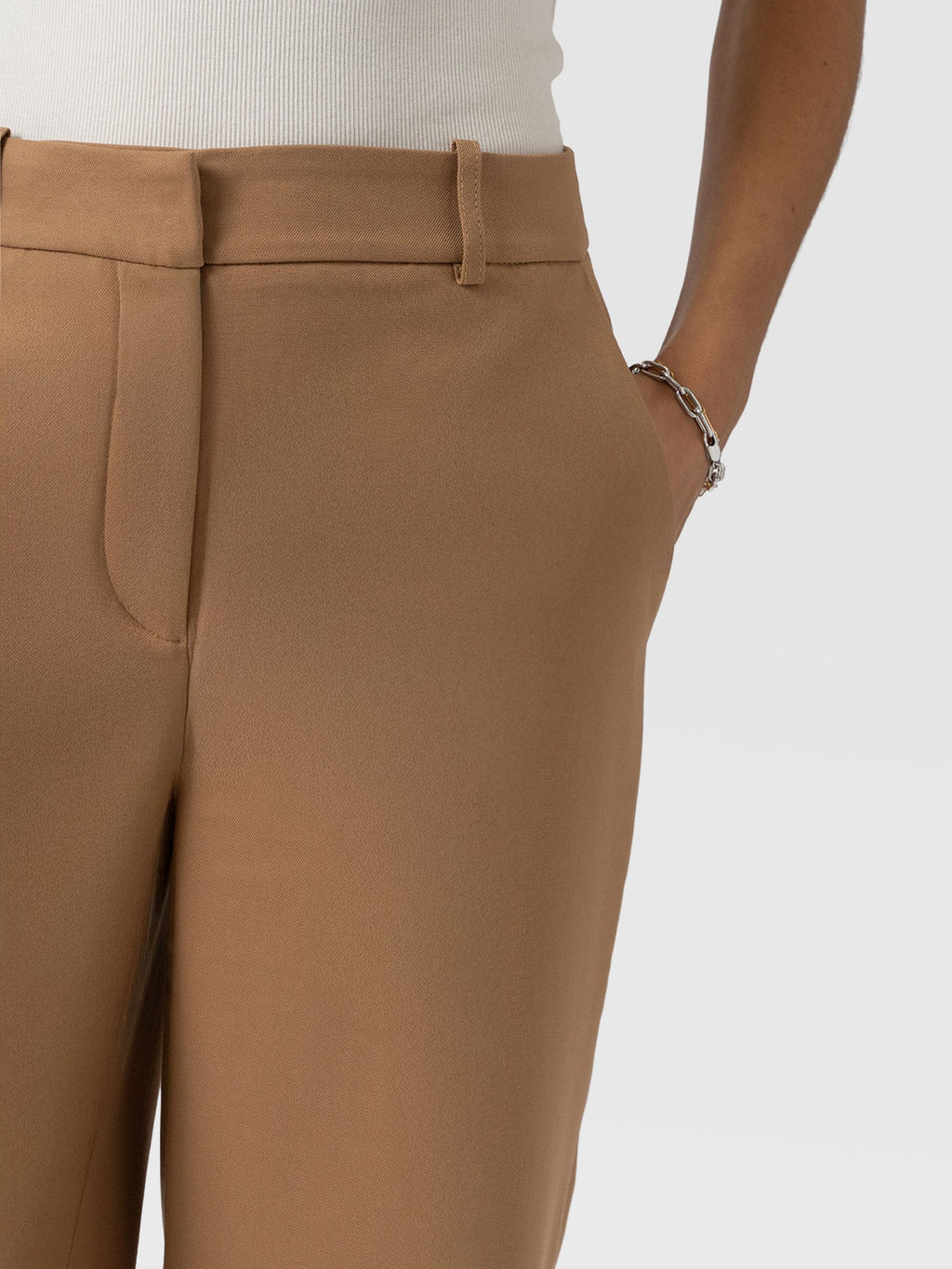 Argent Wide Leg Pant - Camel
