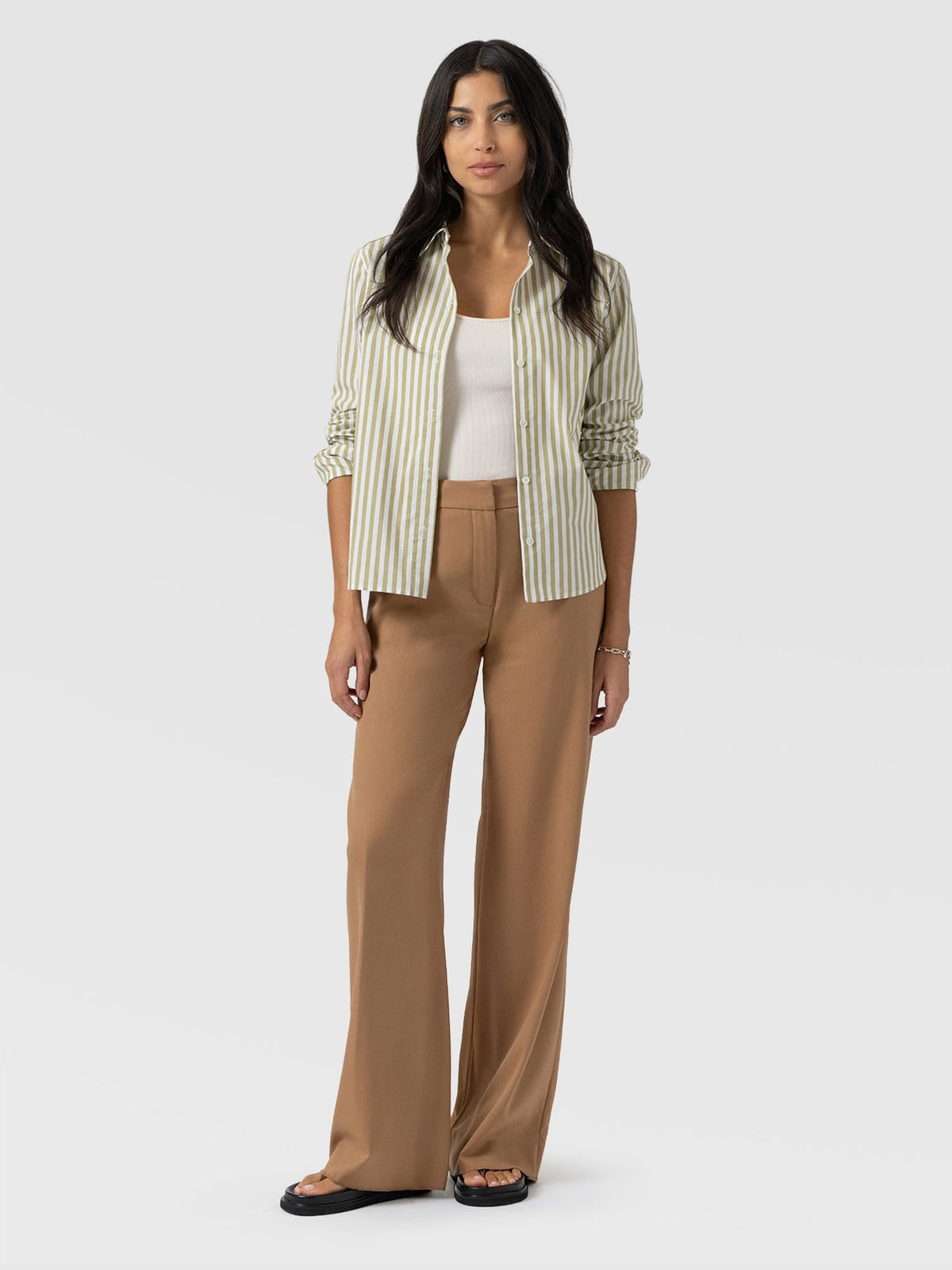 Argent Wide Leg Pant - Camel