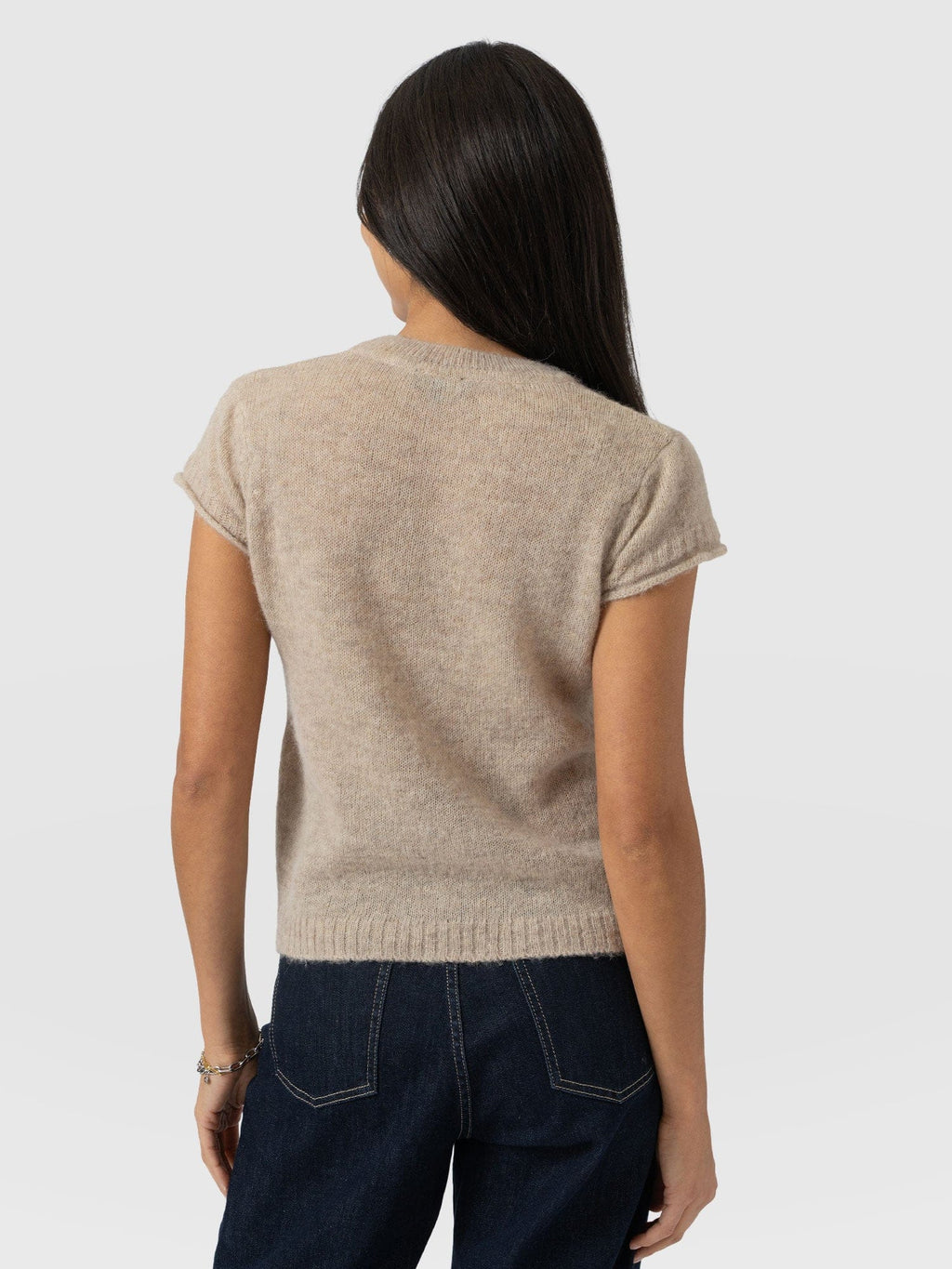 Ariella Baby Tee - Beige