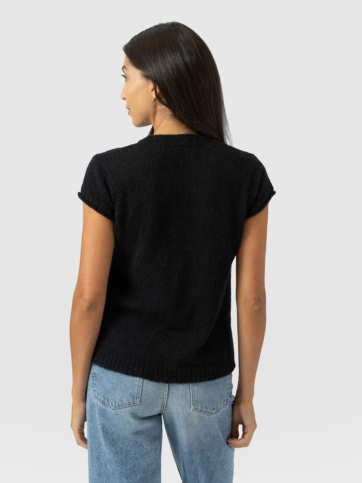 Ariella Baby Tee - Black