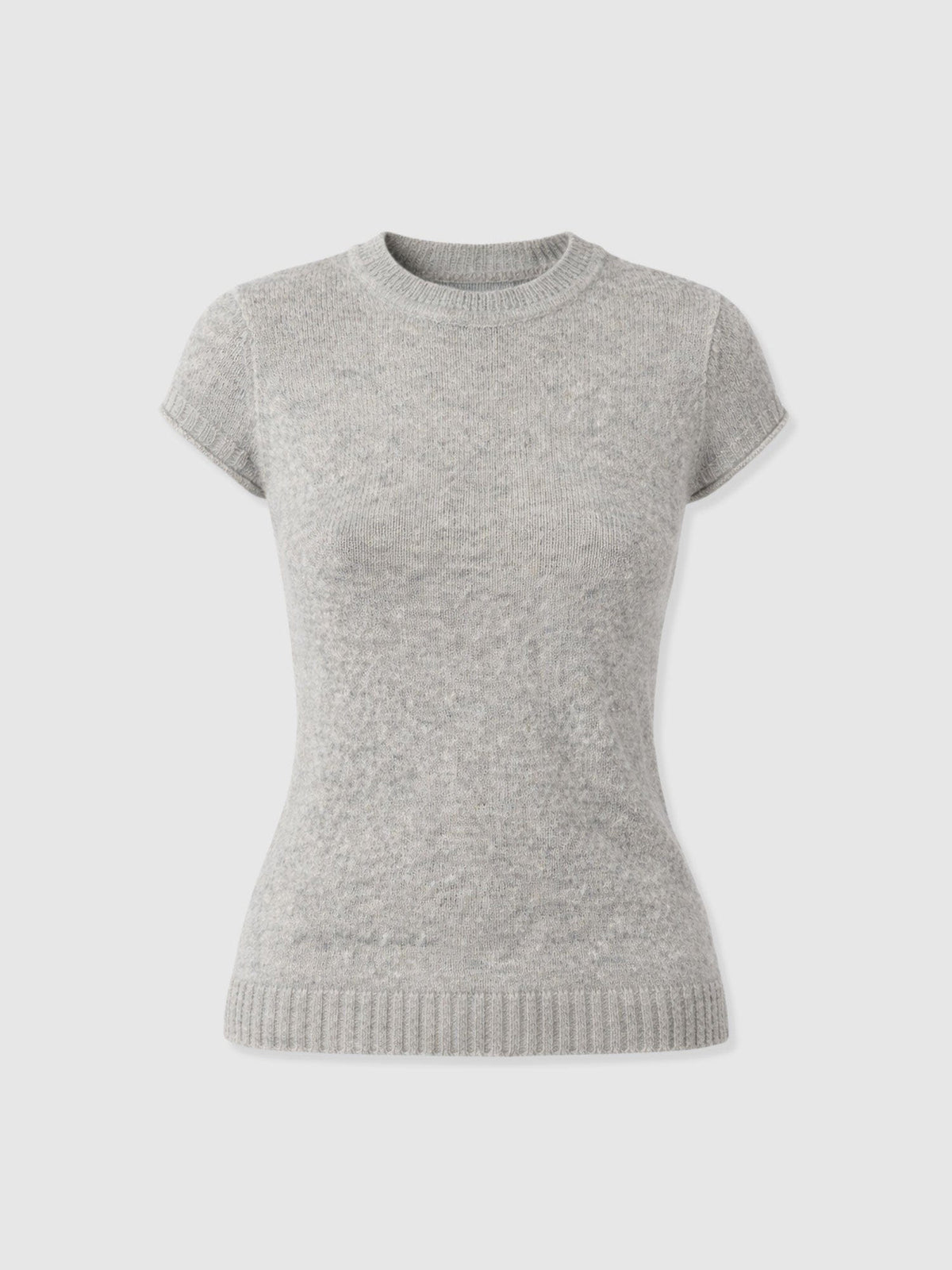 Ariella Baby Tee - Grey