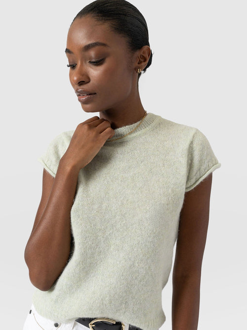 Ariella Baby Tee - Mint