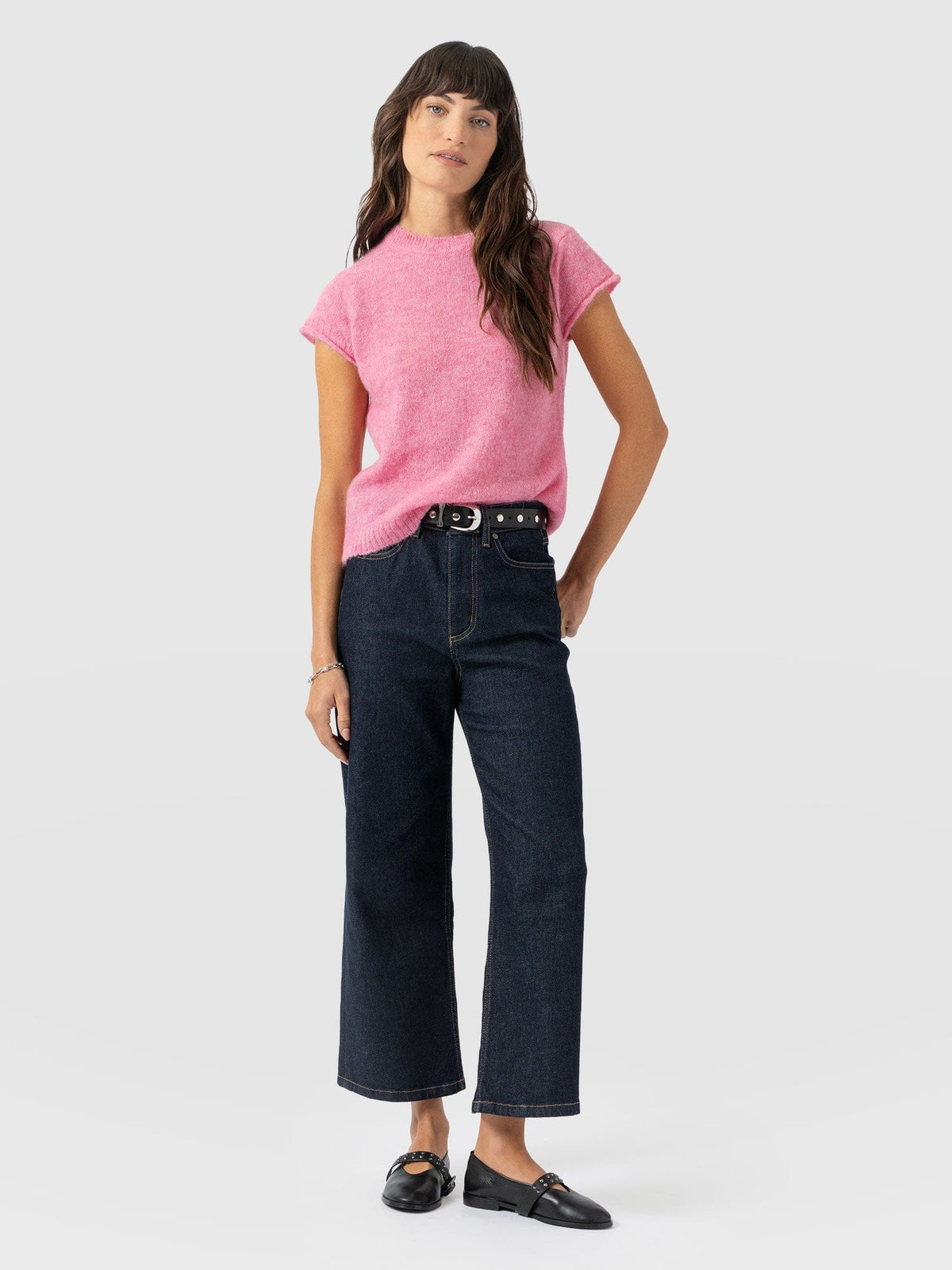 Ariella Baby Tee - Pink