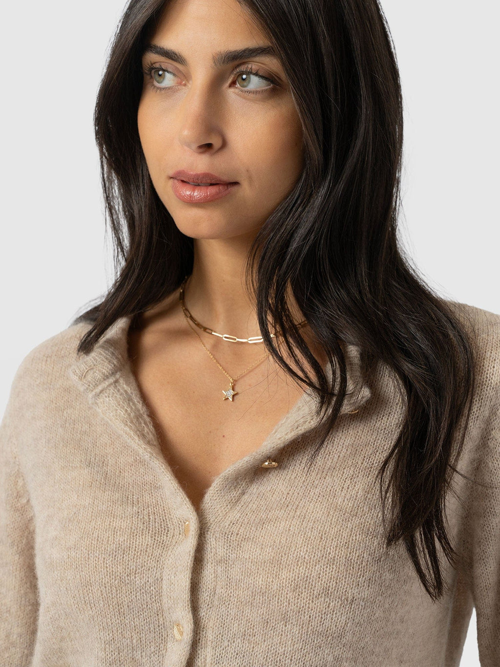 Ariella Cardigan - Beige
