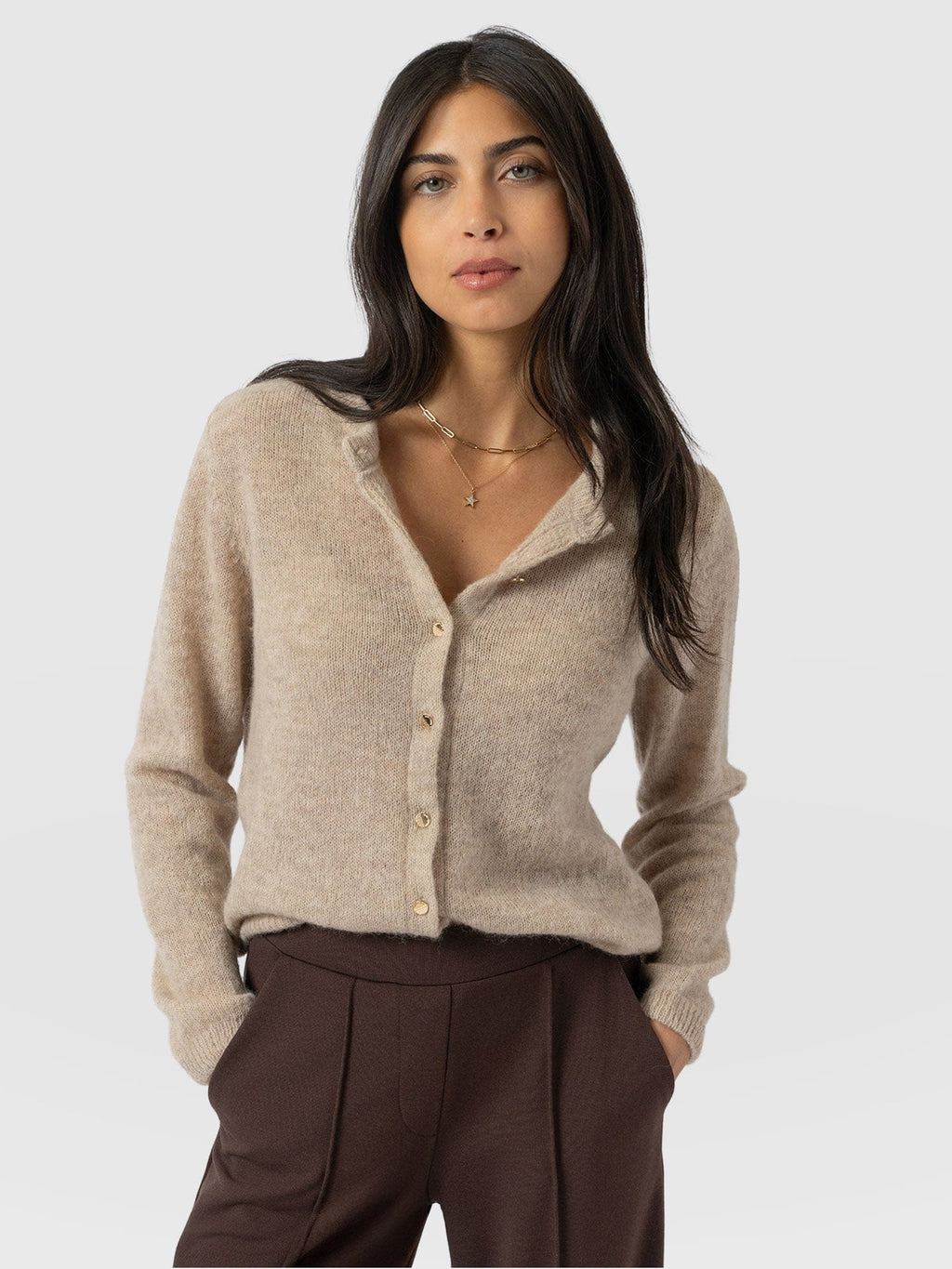Ariella Cardigan - Beige