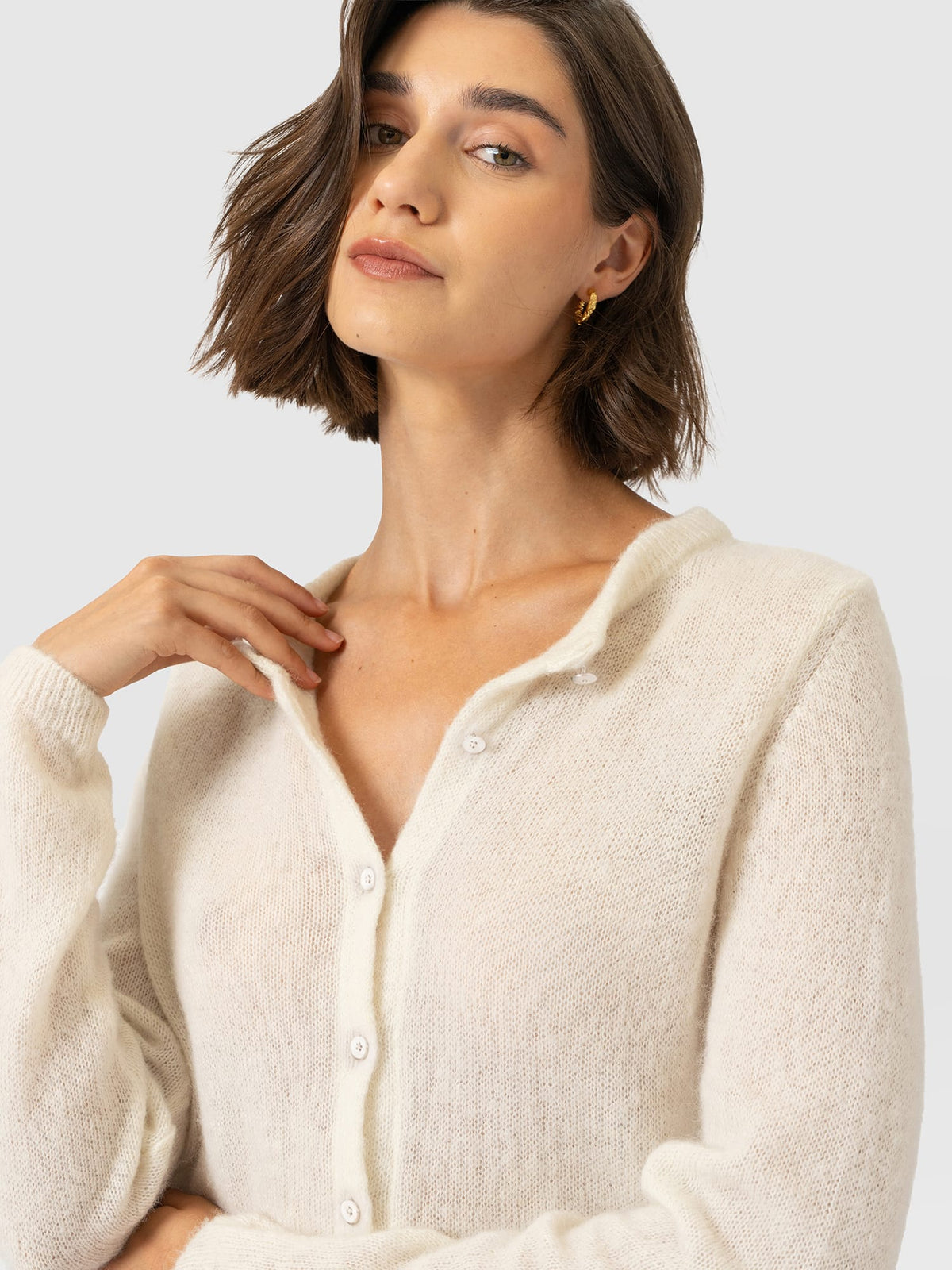 Ariella Cardigan - Cream