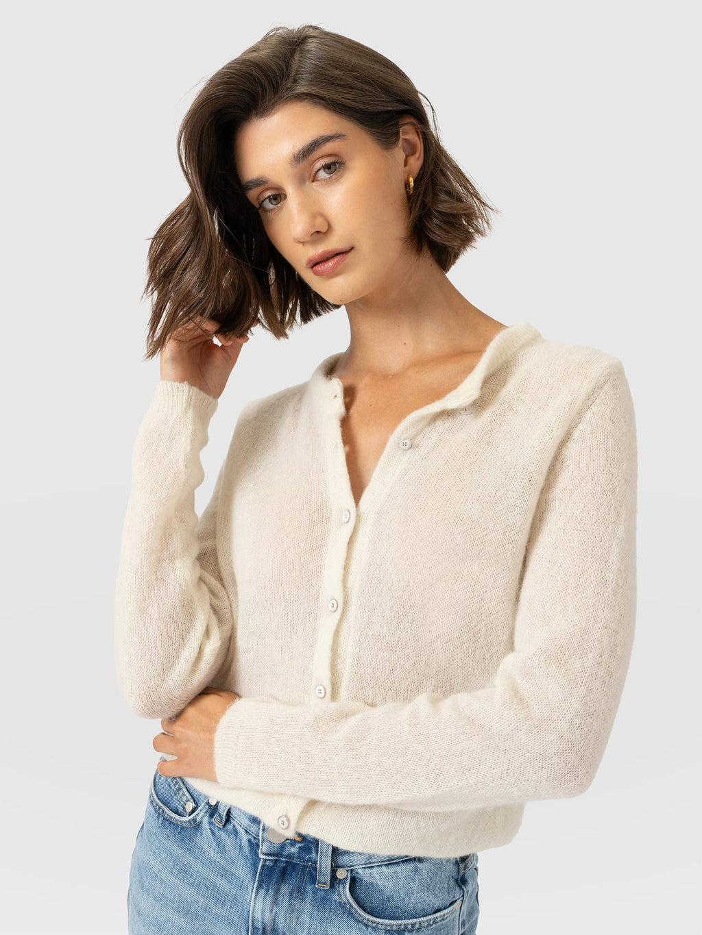 Ariella Cardigan - Cream