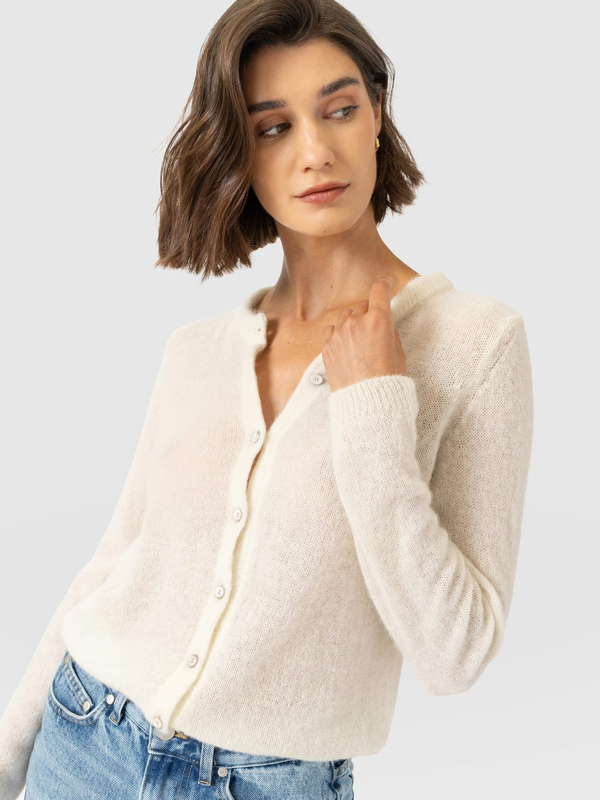 Ariella Cardigan - Cream
