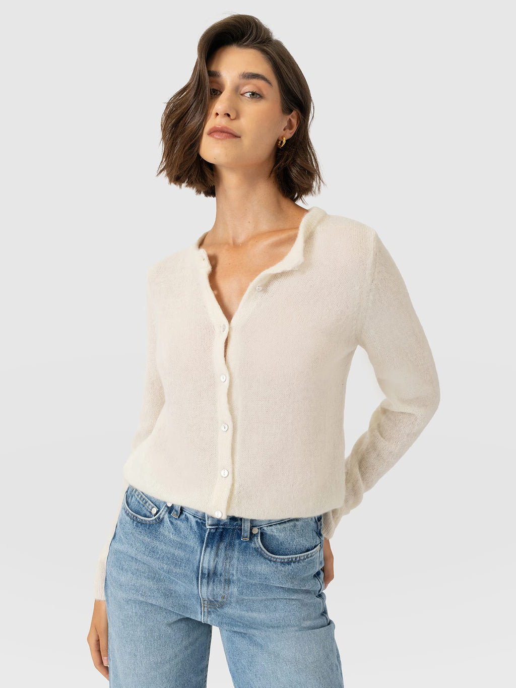 Ariella Cardigan - Cream