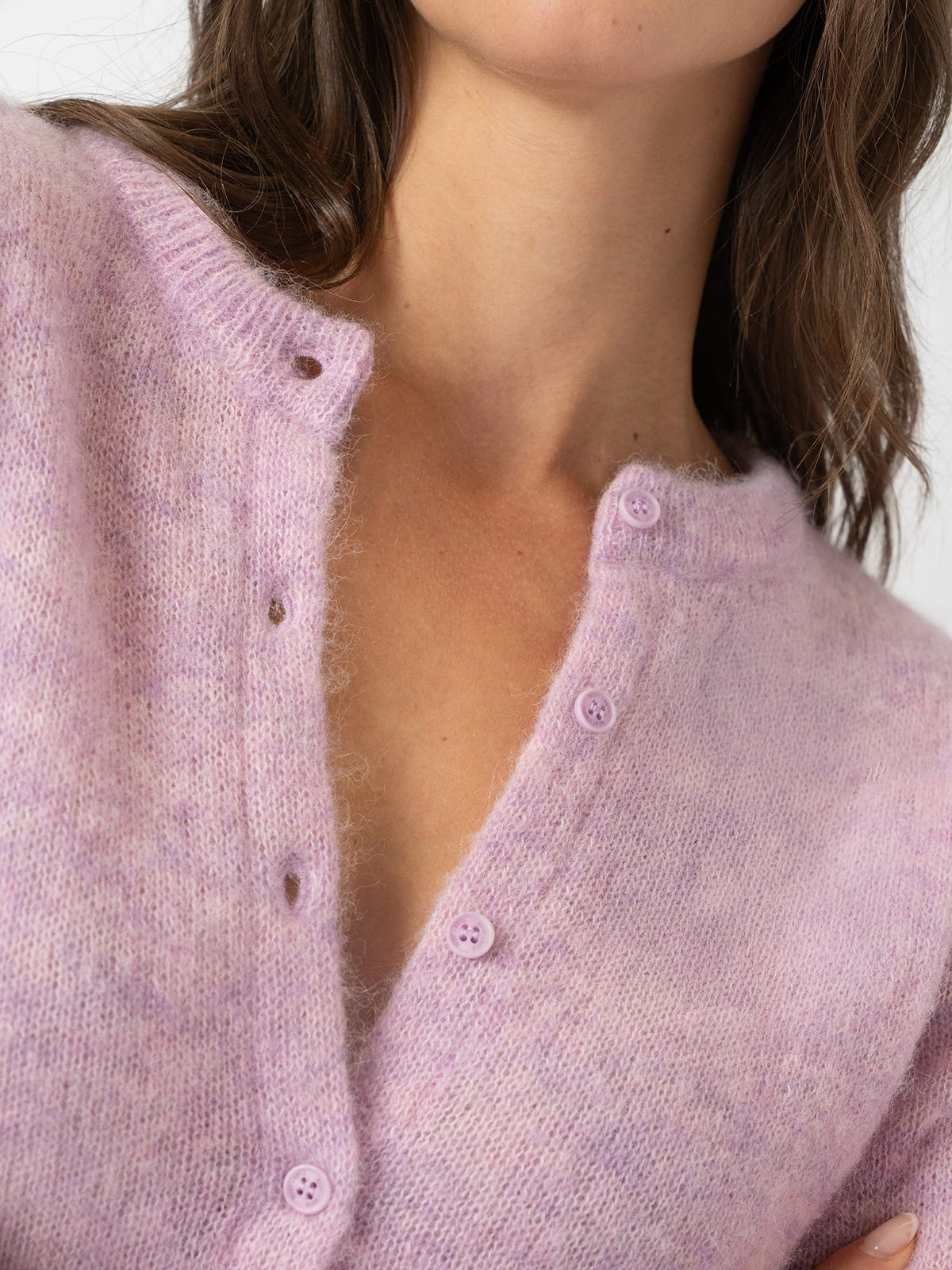 Ariella Cardigan - Lilac Pink