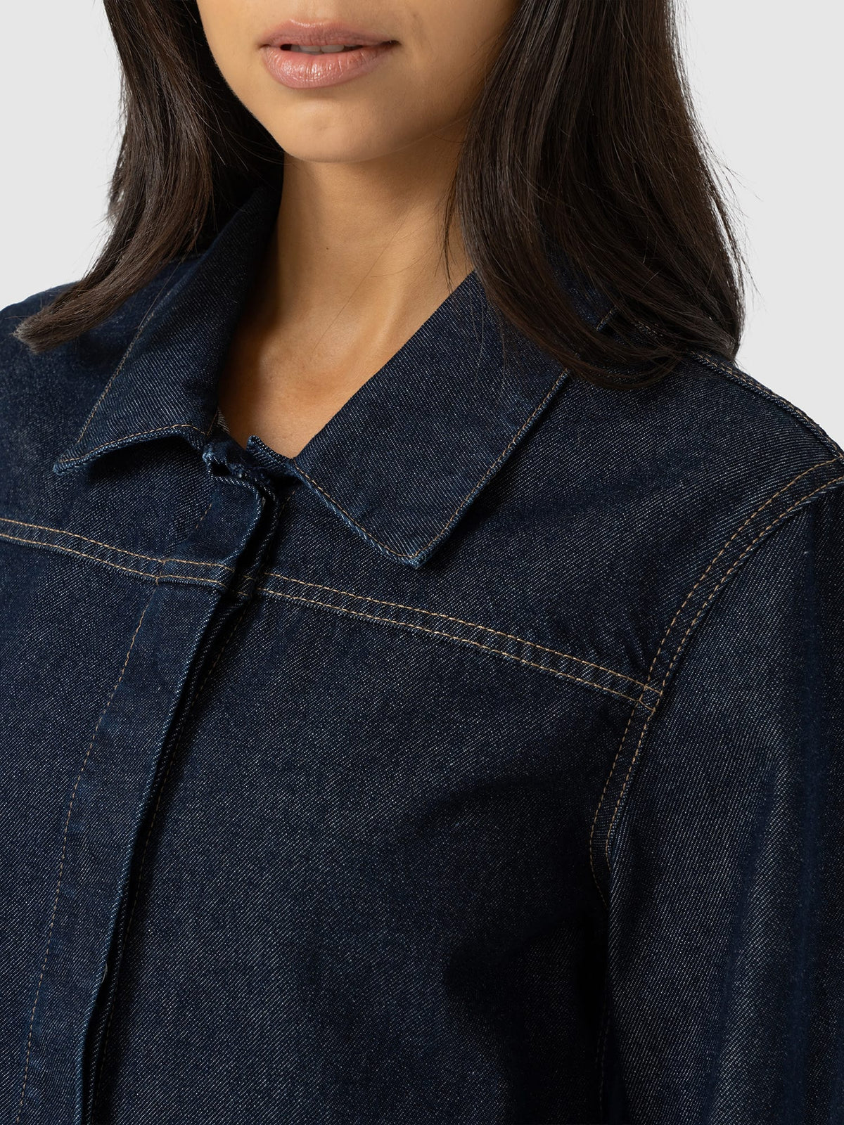 Arnette Denim Shacket - Indigo
