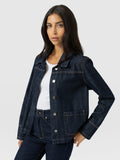 Arnette Denim Shacket - Indigo