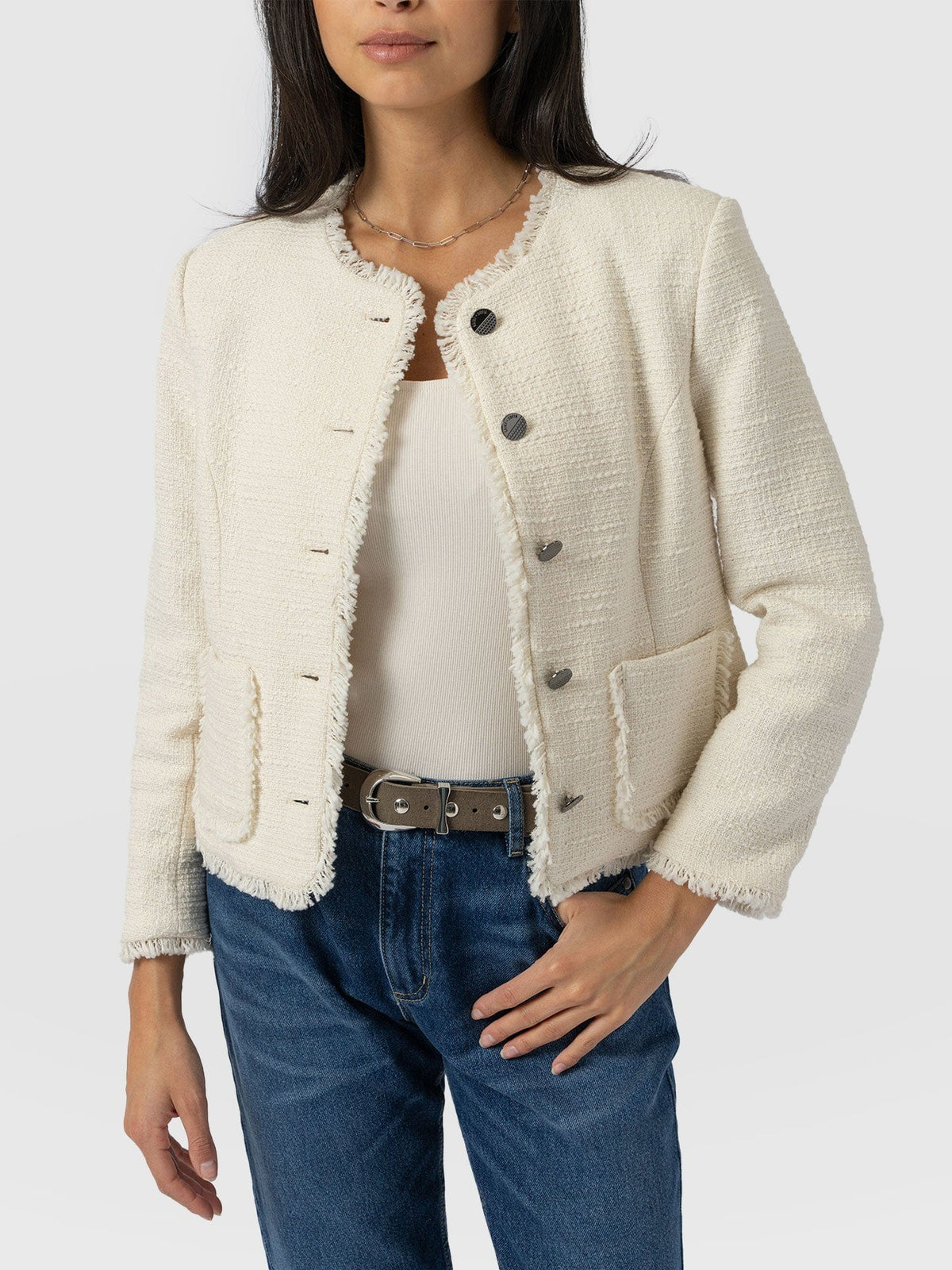 Ashby Jacket - Cream