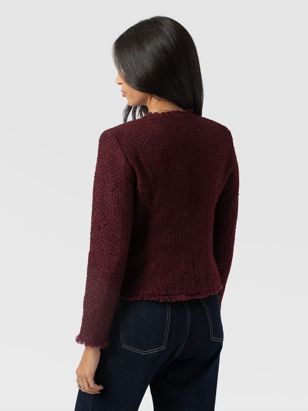 Ashby Jacket - Maroon