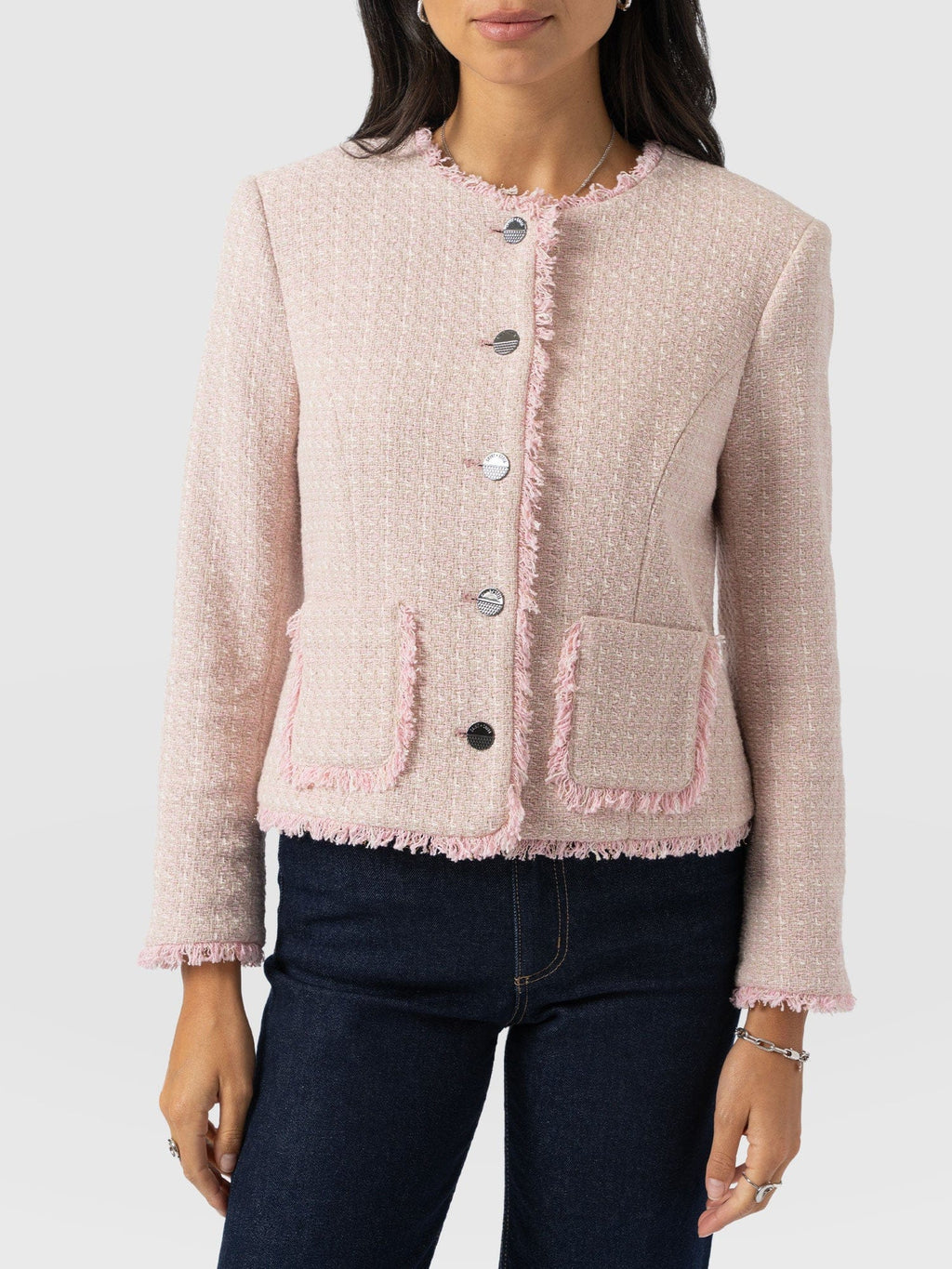 Ashby Jacket - Pale Pink