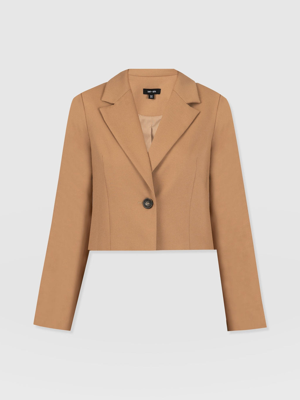 Astrid Cropped Blazer - Camel