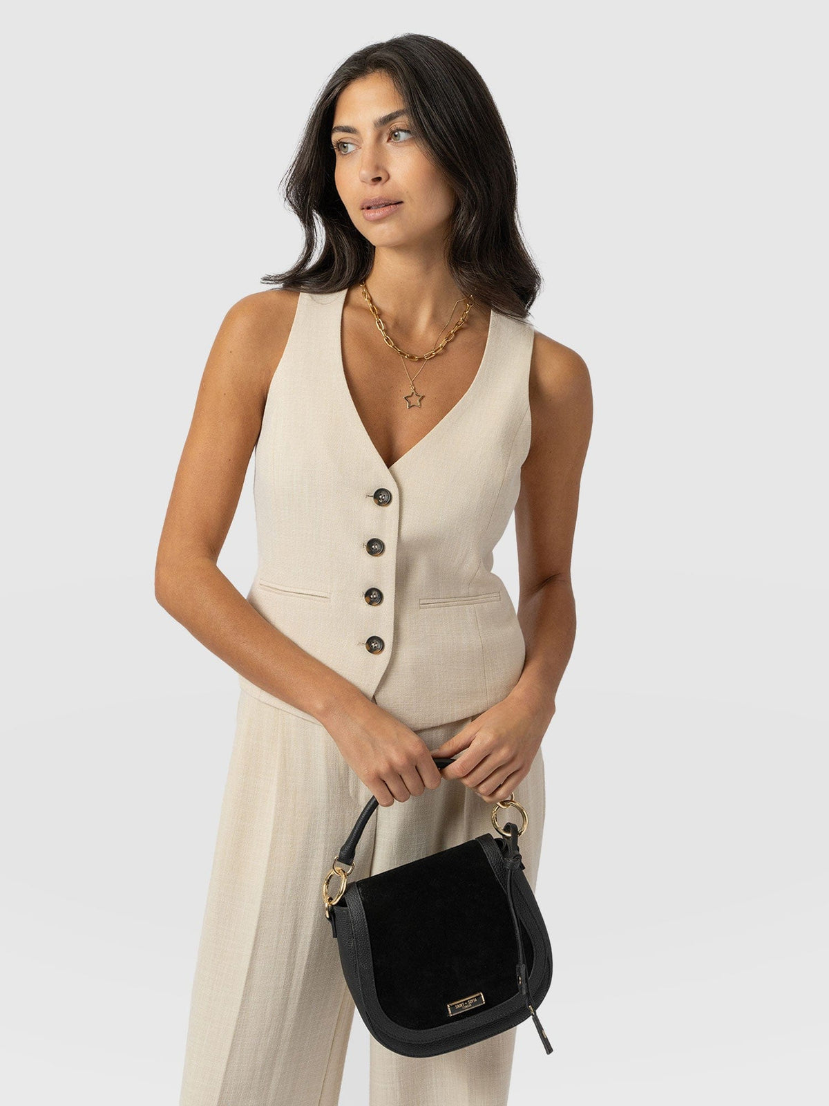 Astrid Waistcoat - Cream
