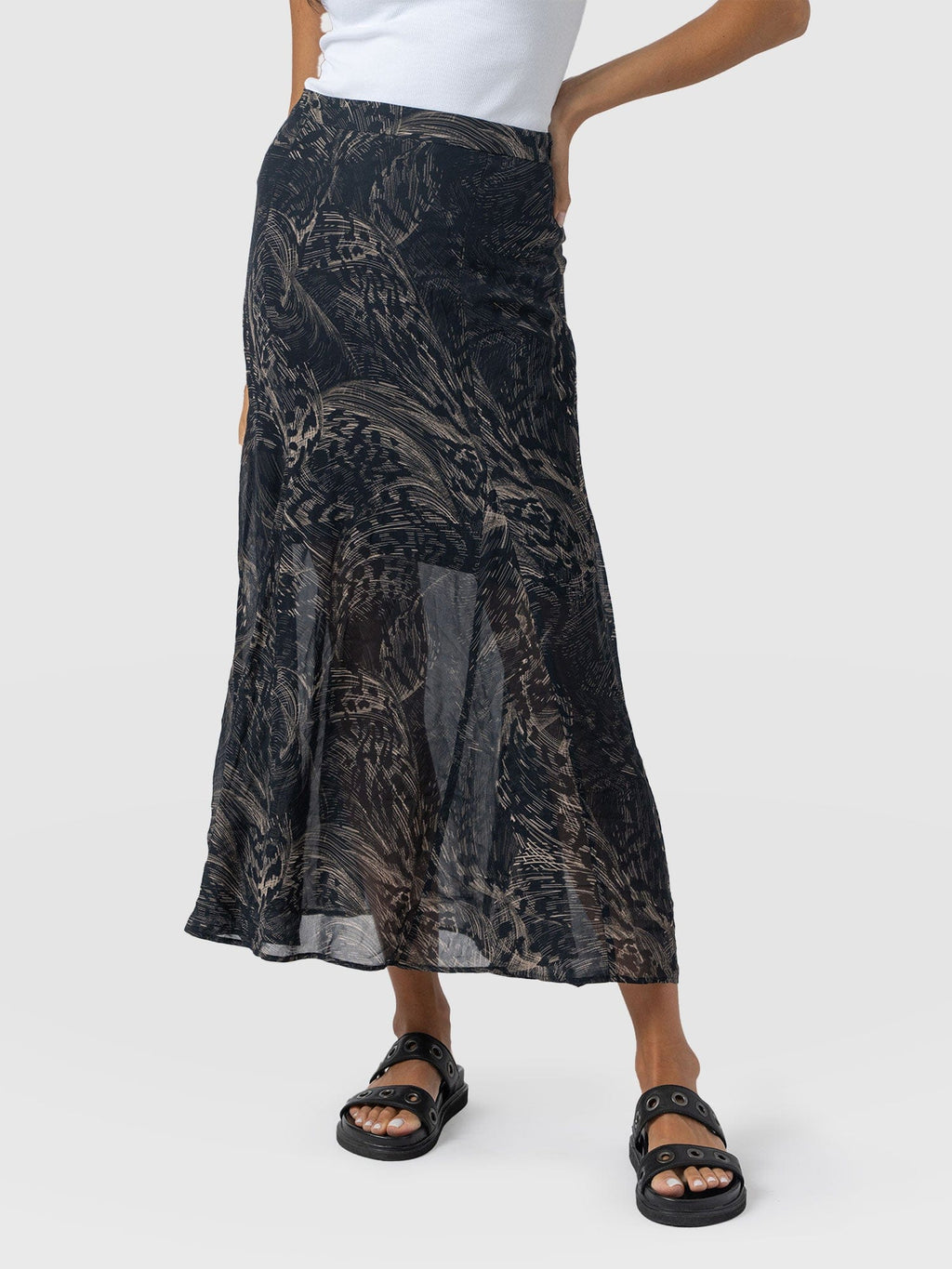 Audrey Skirt - Spot Feather