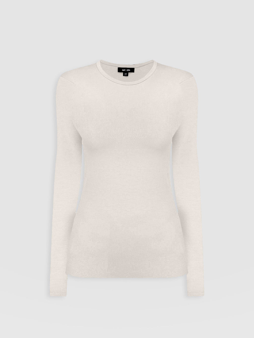 Austen Crew Neck Tee - Cream