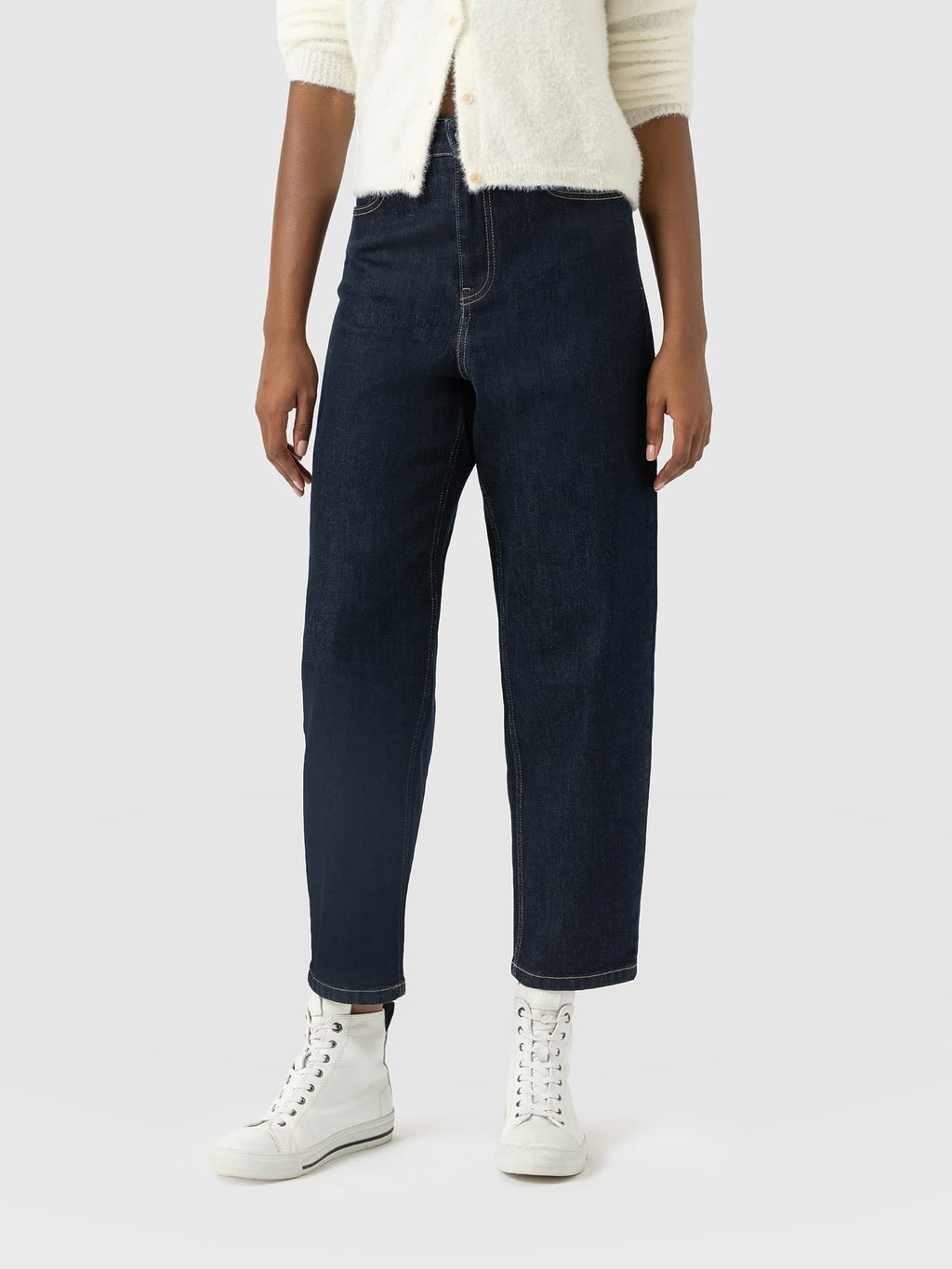 Barrel Leg Jean - Indigo