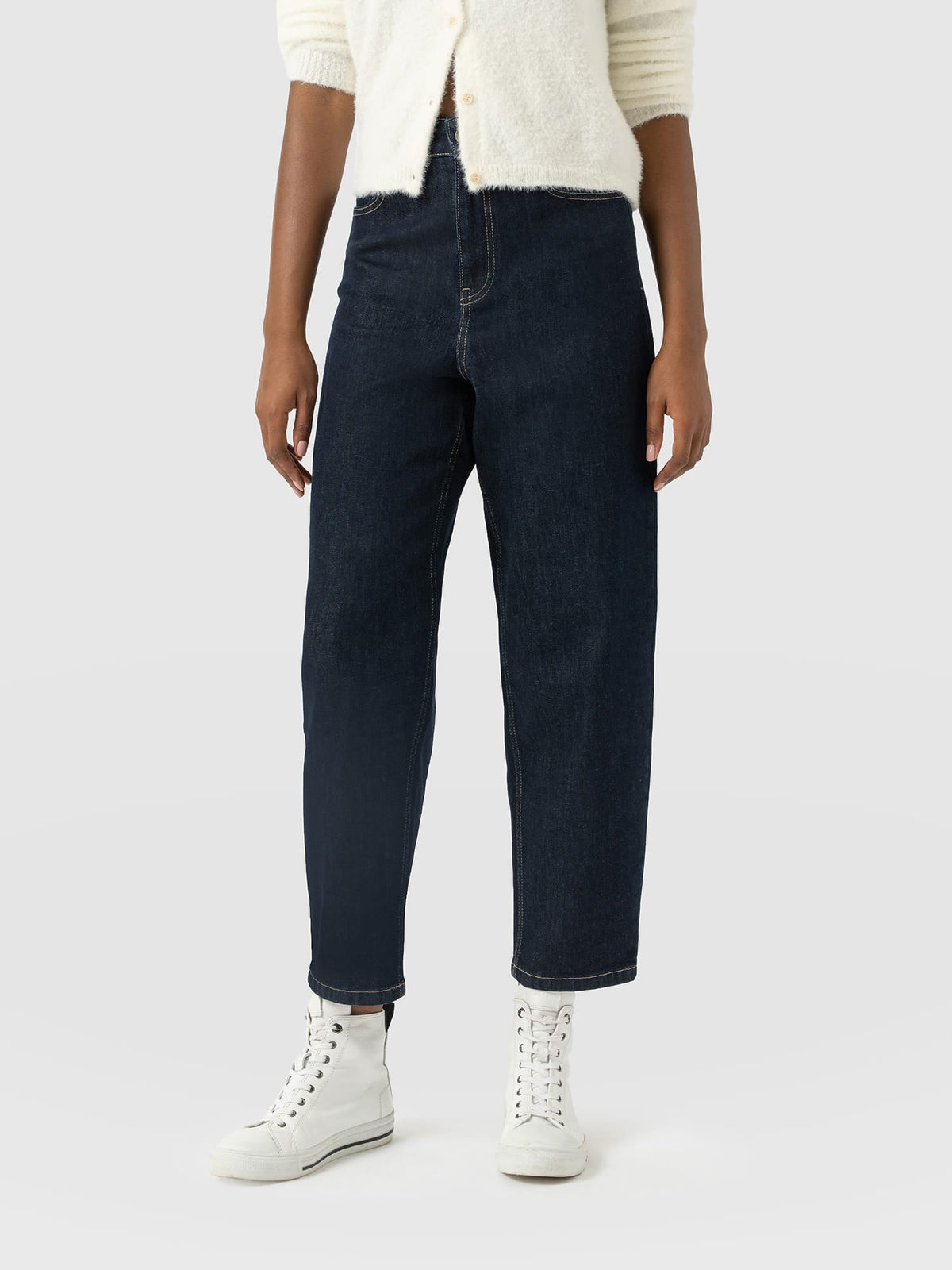 Barrel Leg Jean - Indigo