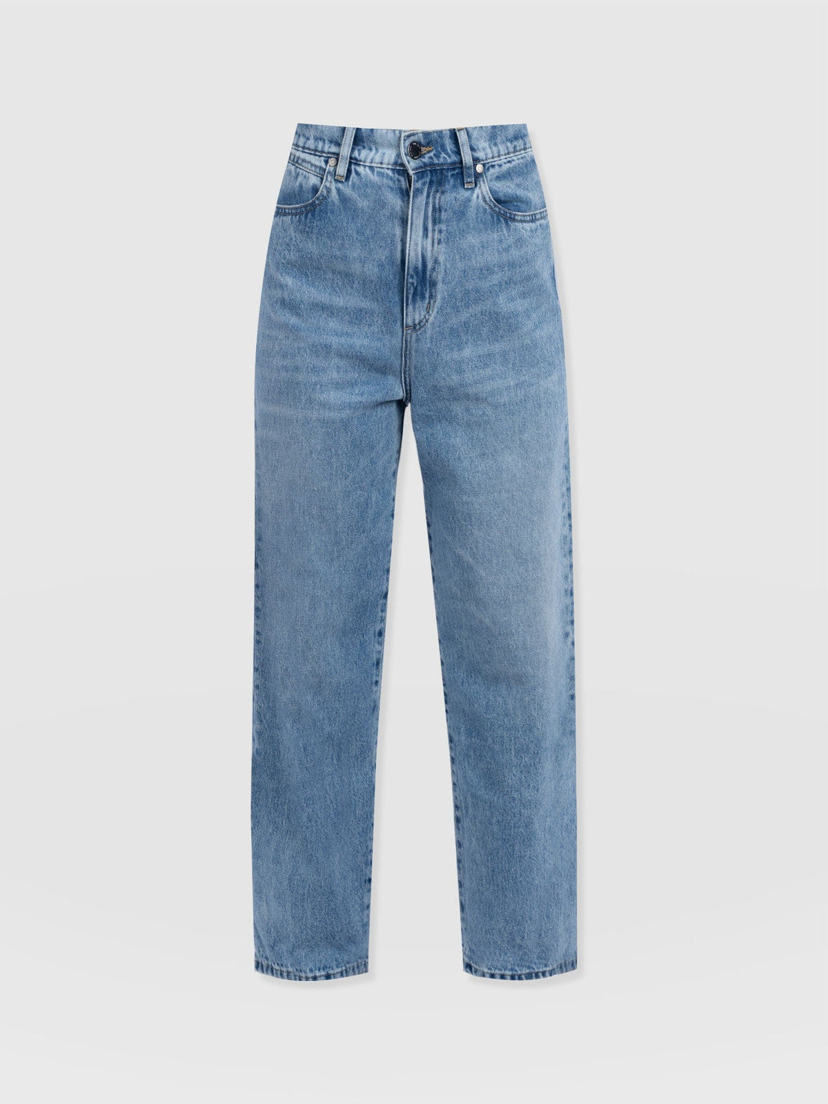 Barrel Leg Jean - Light Blue
