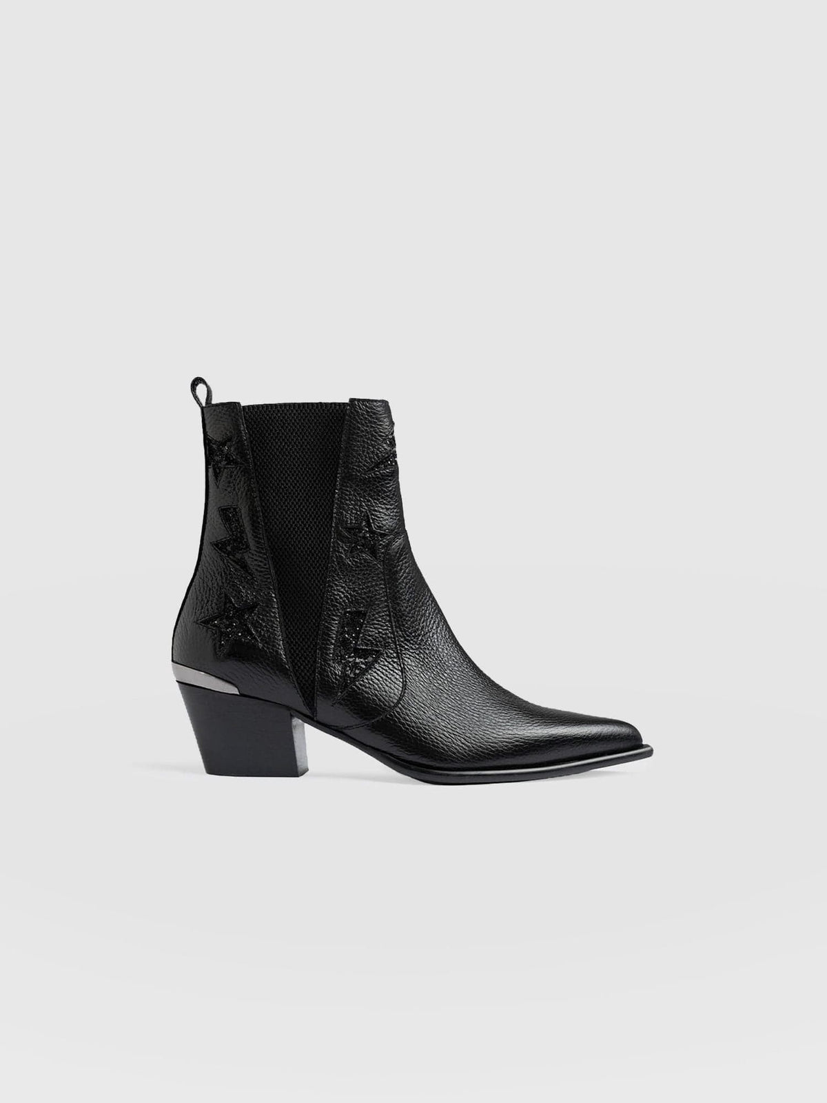 Billie Rock Boot - Black
