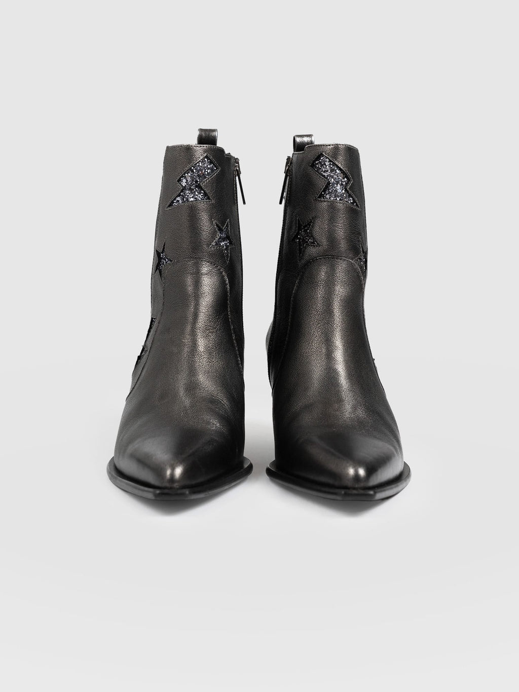 Billie Rock Boot - Gunmetal