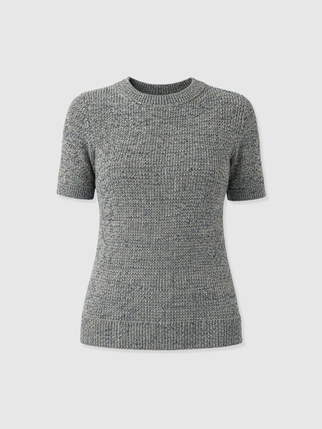 Blair Knit Tee - Black/Blue/Yellow