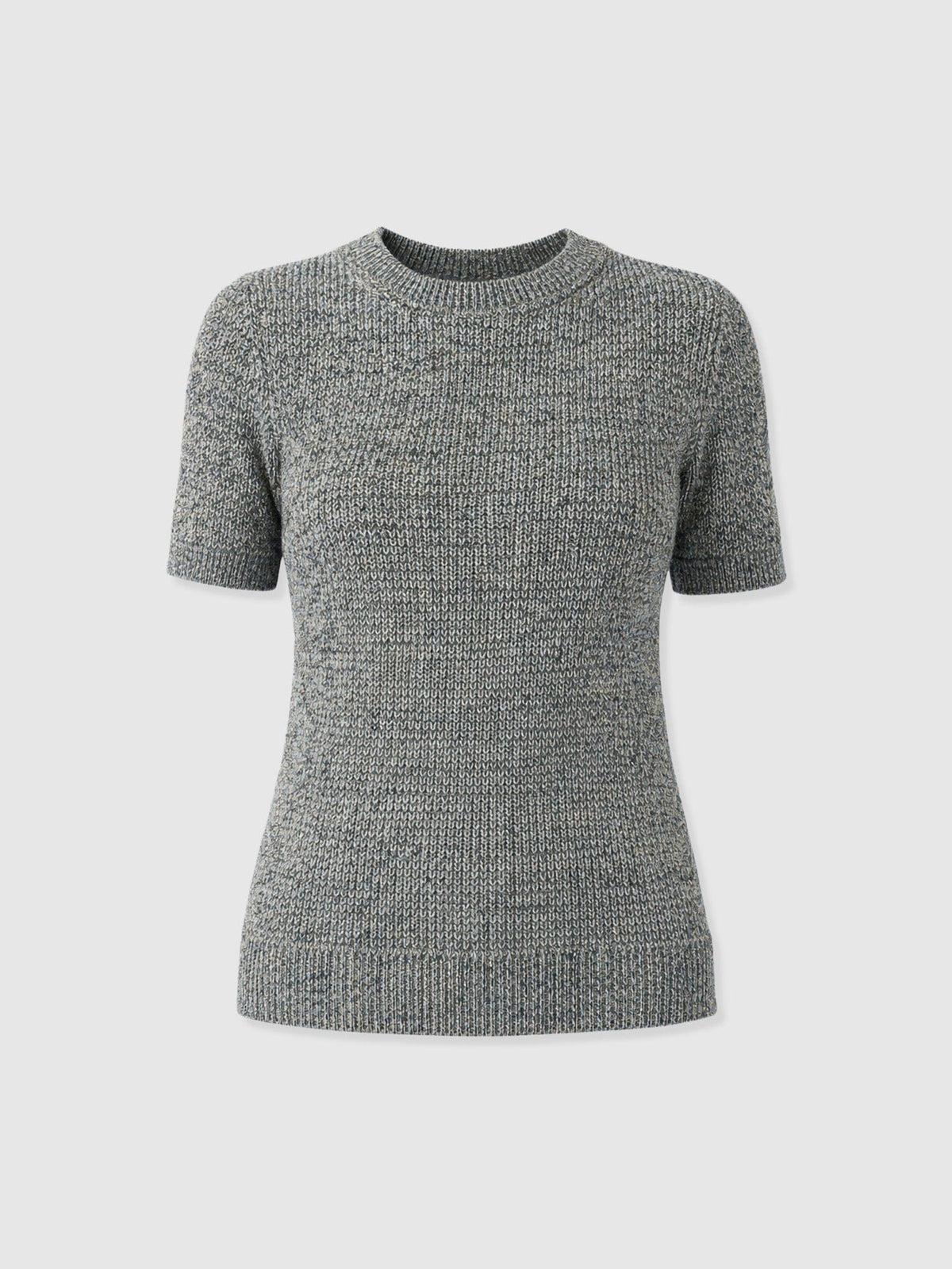Blair Knit Tee - Black/Blue/Yellow