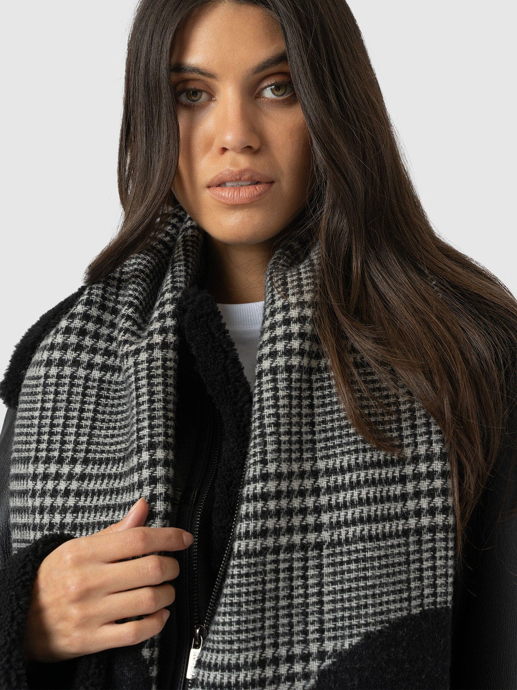 Blake Skull Scarf - Black