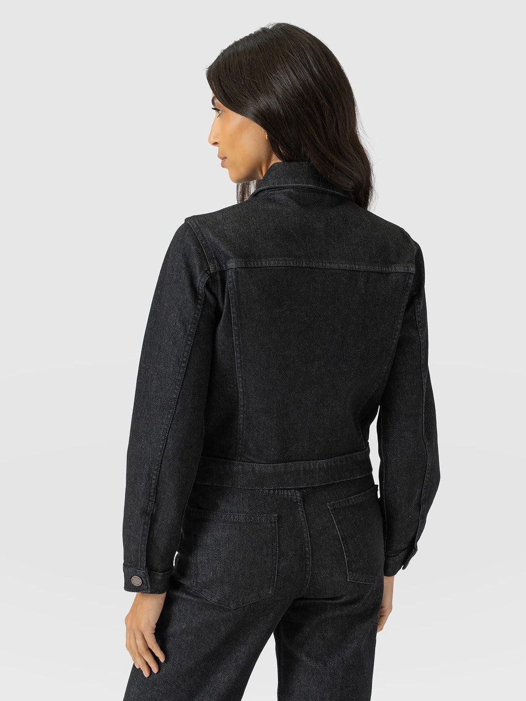 Bowie Denim Jacket - Black Wash