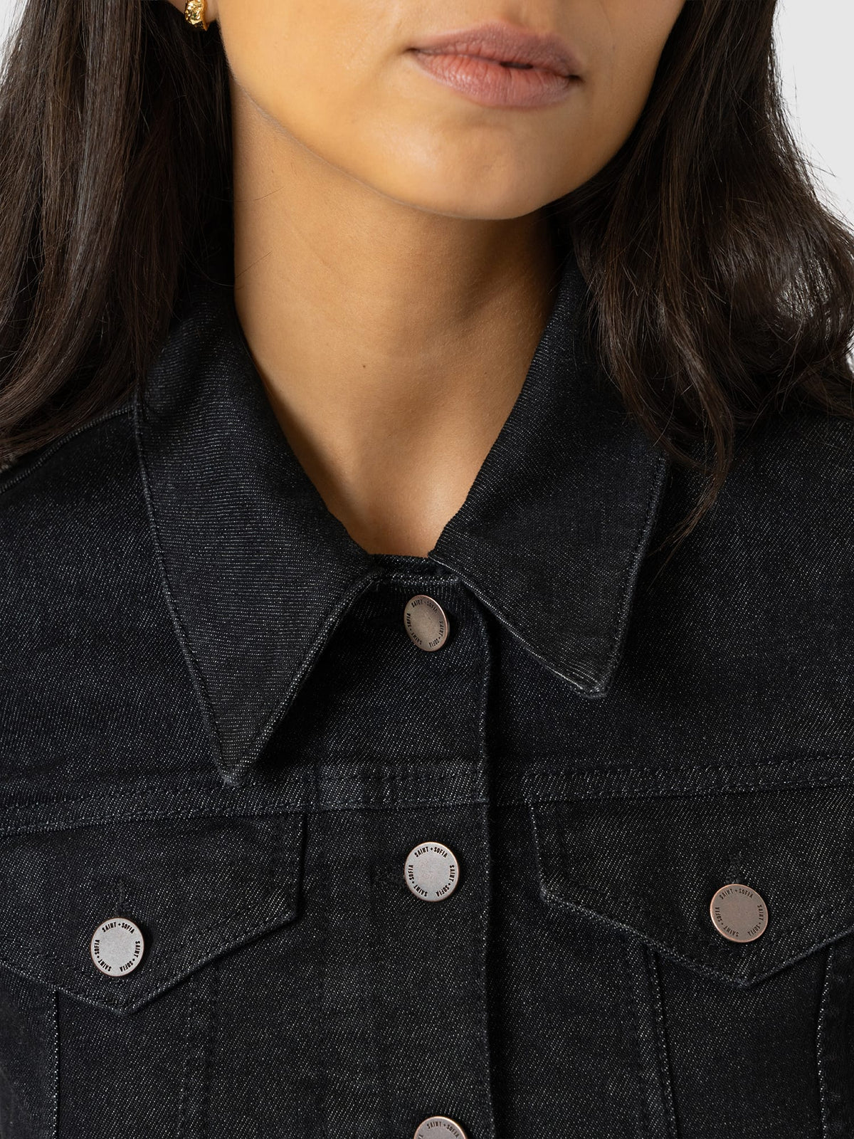 Bowie Denim Jacket - Black Wash