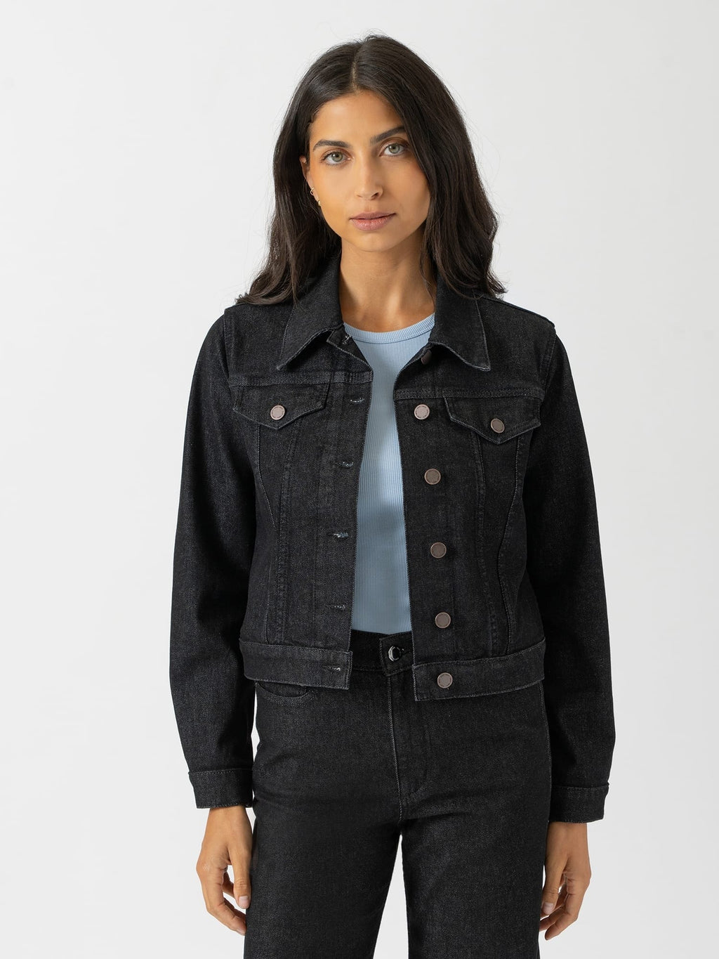 Bowie Denim Jacket - Black Wash