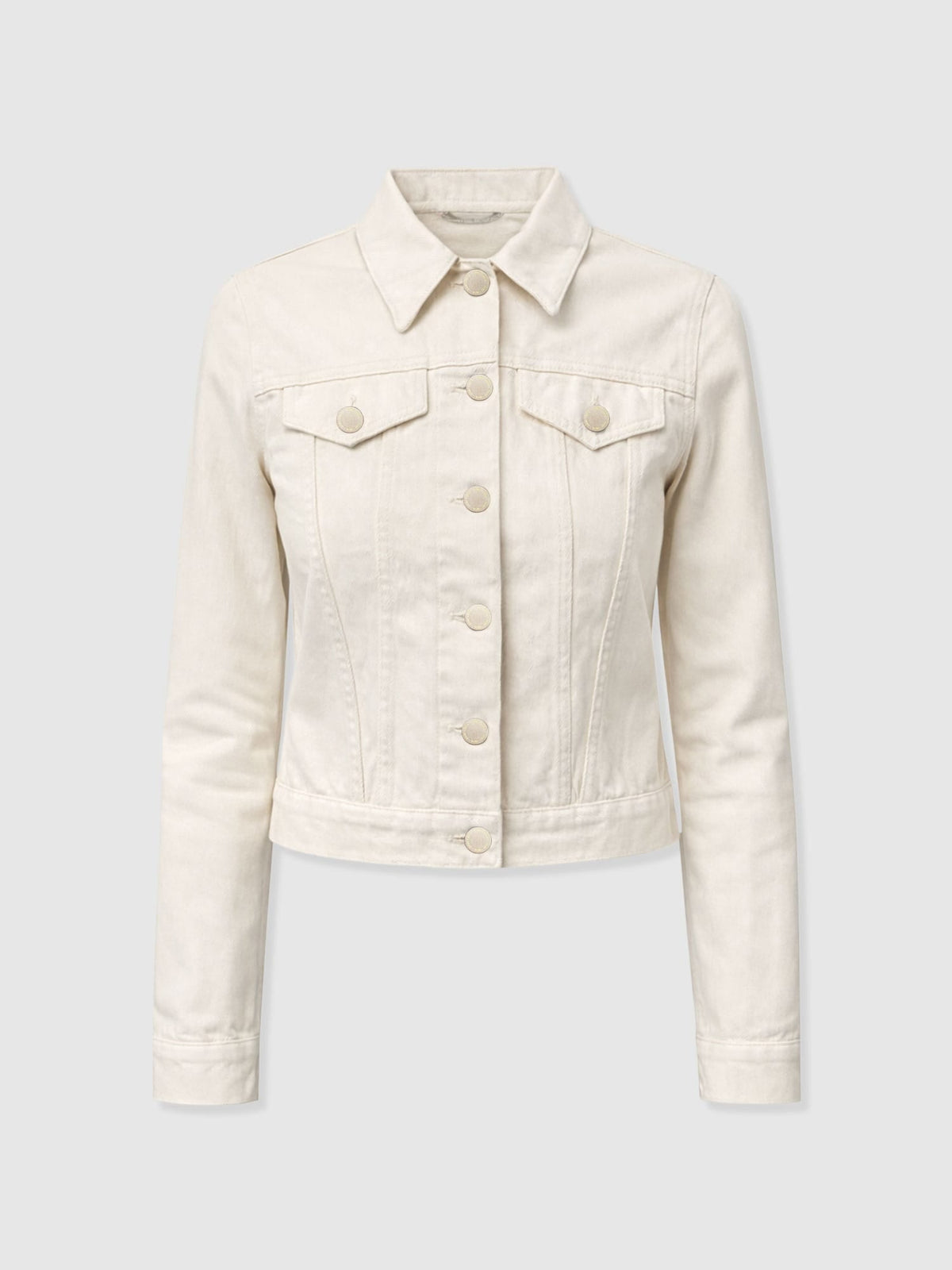 Bowie Denim Jacket - Cream