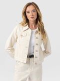 Bowie Denim Jacket - Cream