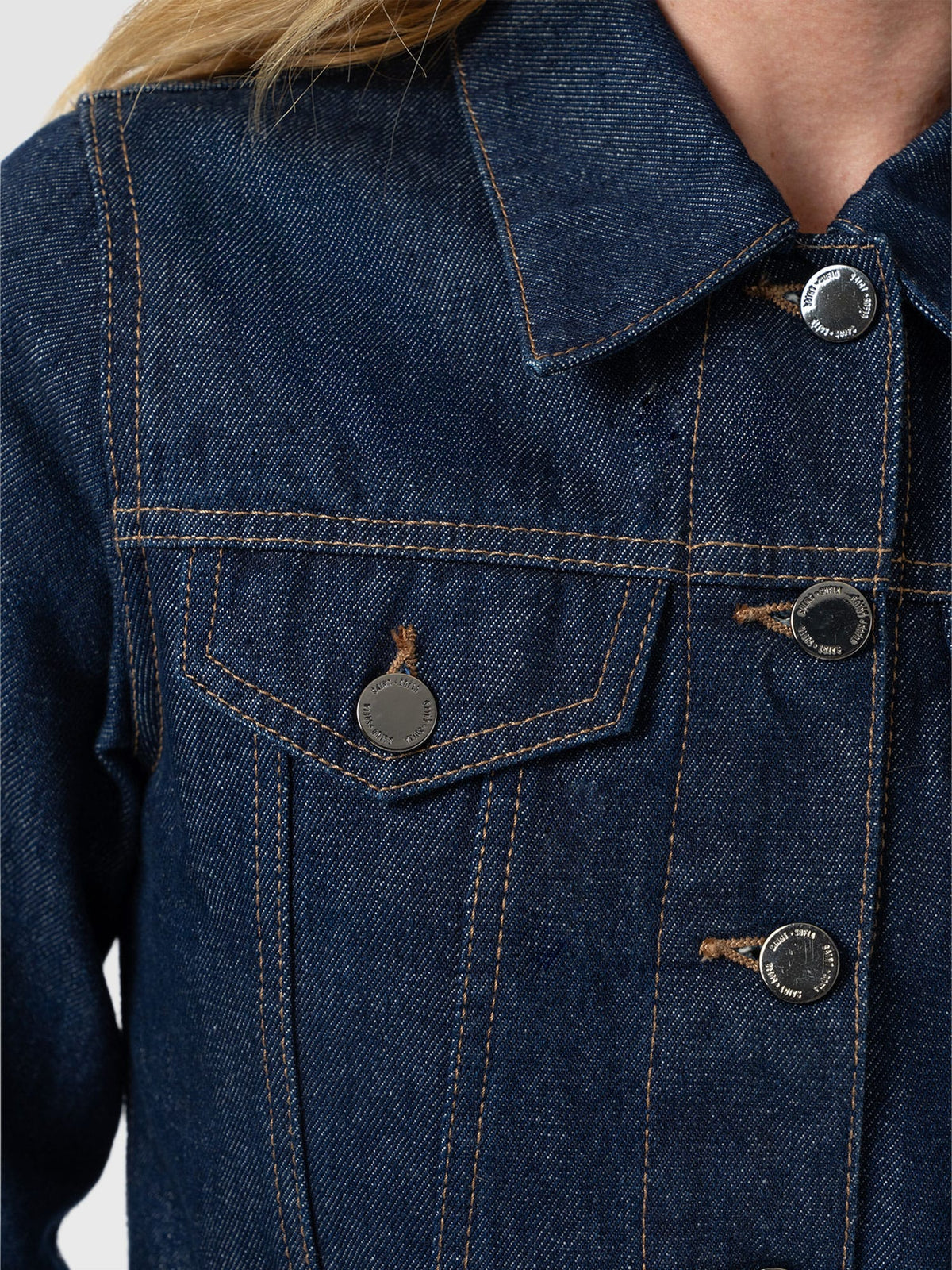 Bowie Denim Jacket - Indigo Blue