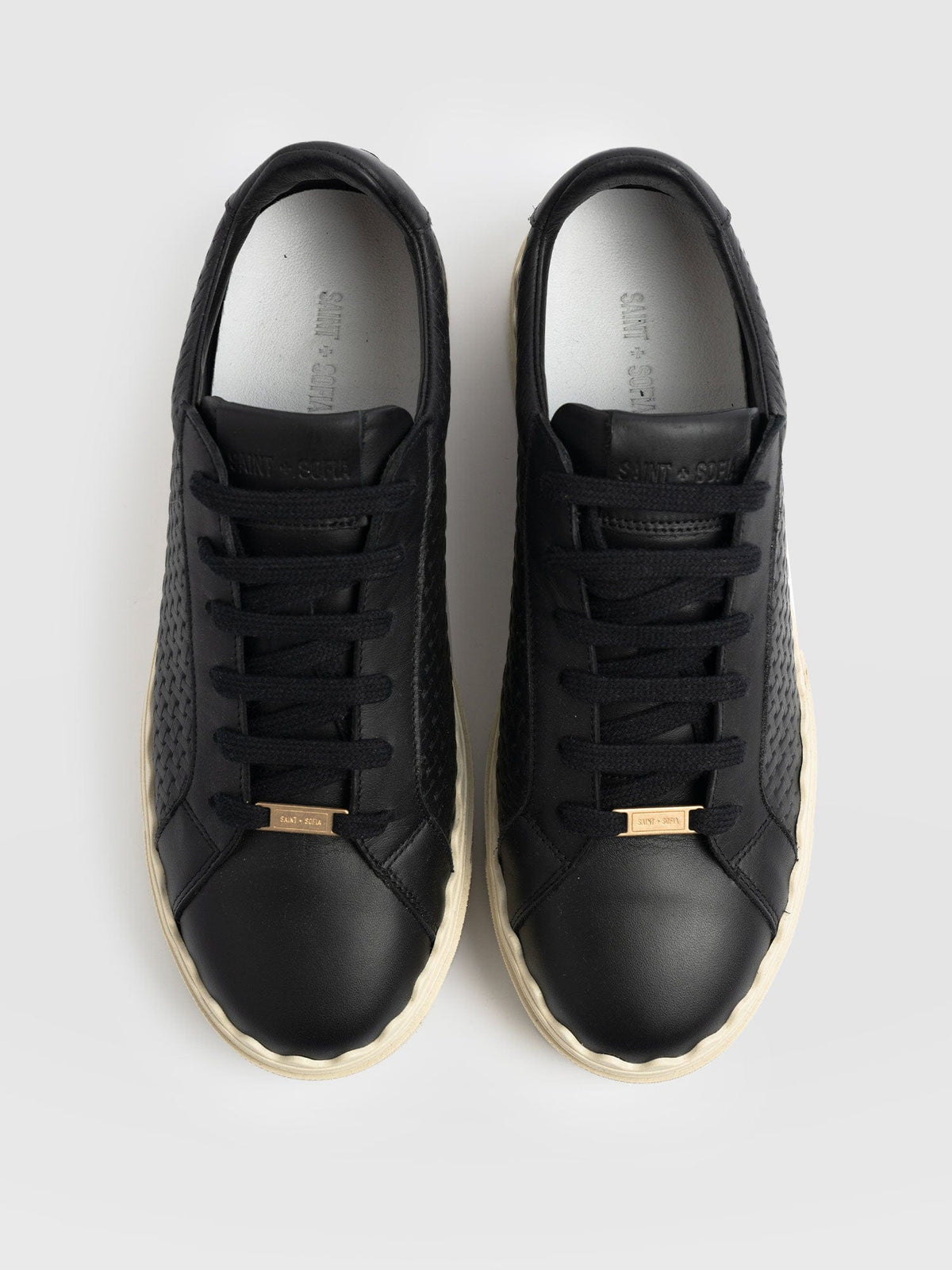 Brook Scallop Sneaker - Black