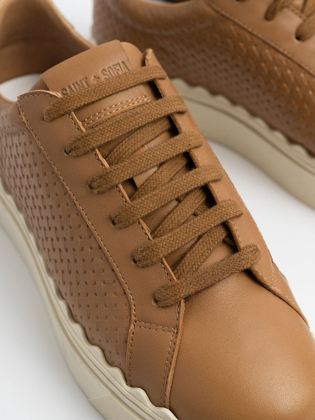 Brook Scallop Sneaker - Tan