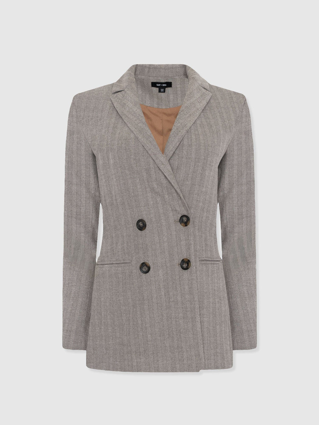 Cambridge Blazer - Brown Herringbone