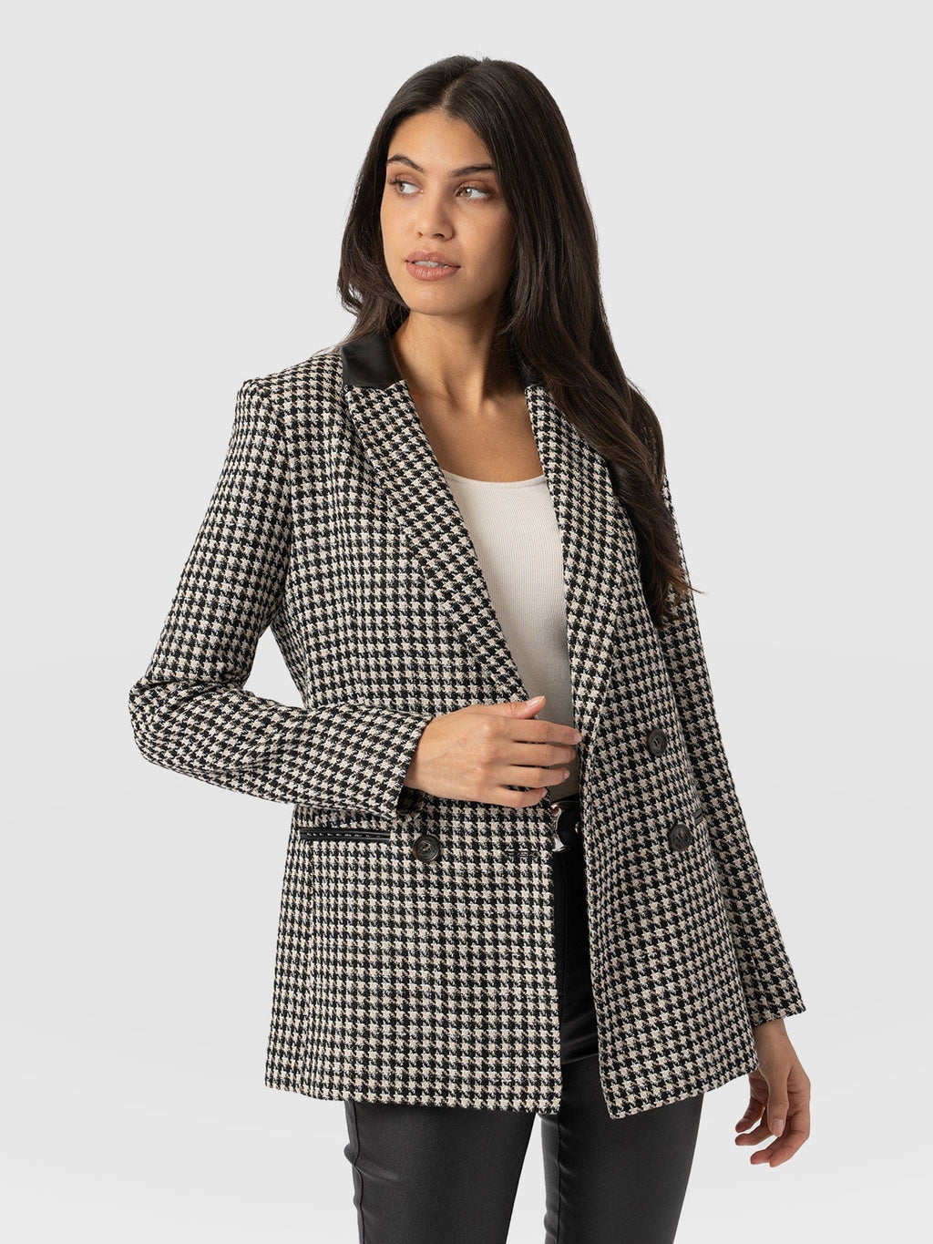 Cambridge Blazer - Houndstooth